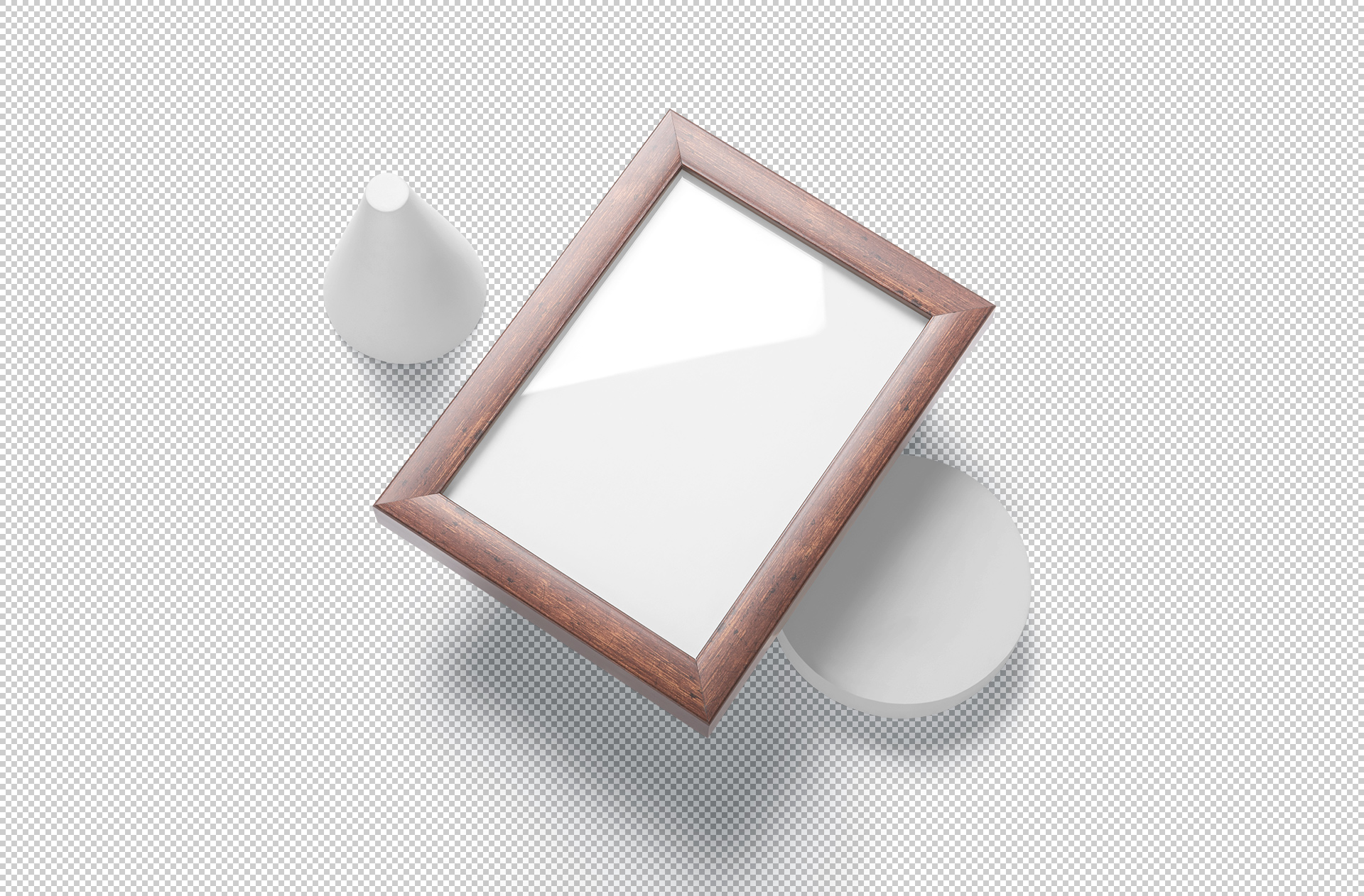 art gallery frame PSD