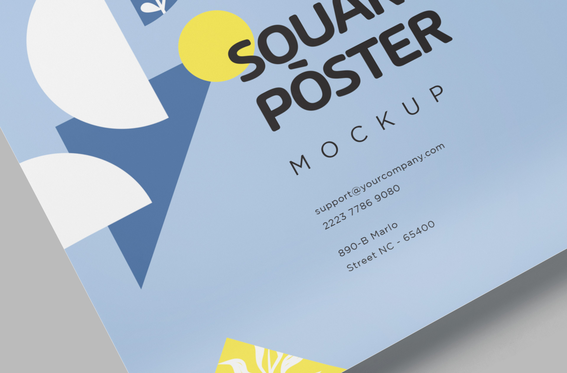 advertising poster template