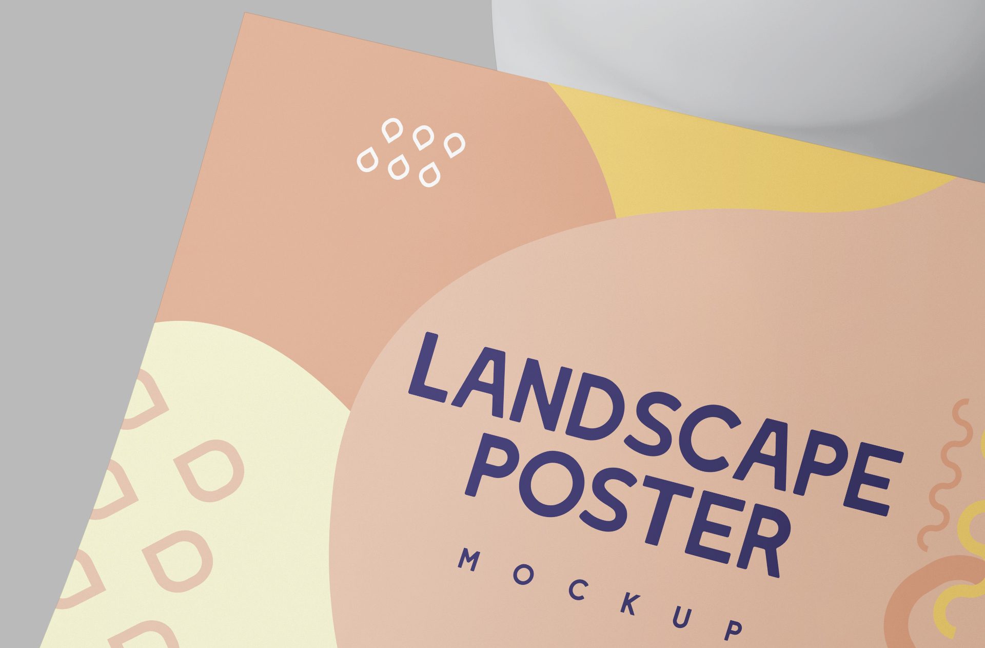 advertising flyer mockup