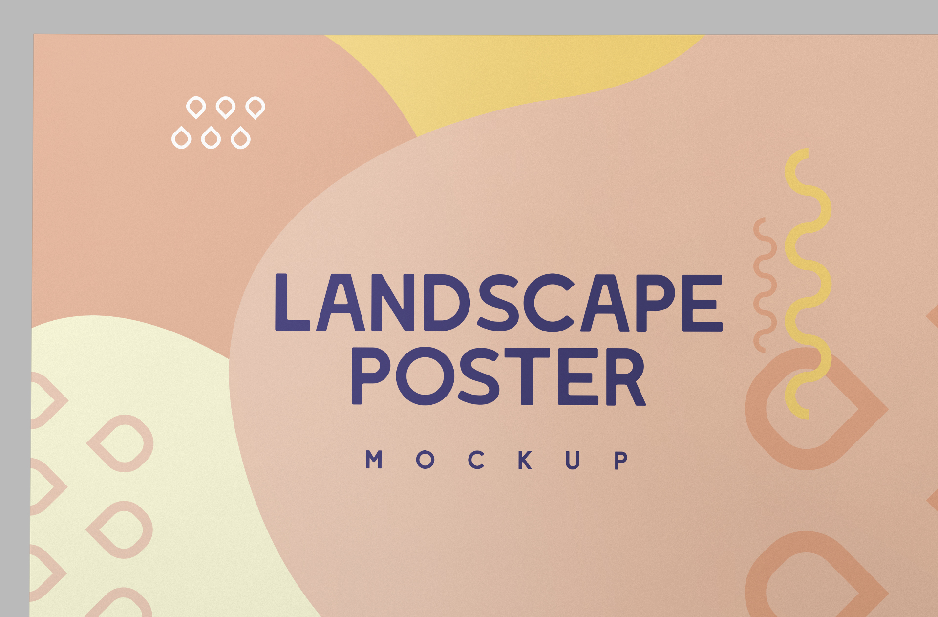 advertising flyer mockup