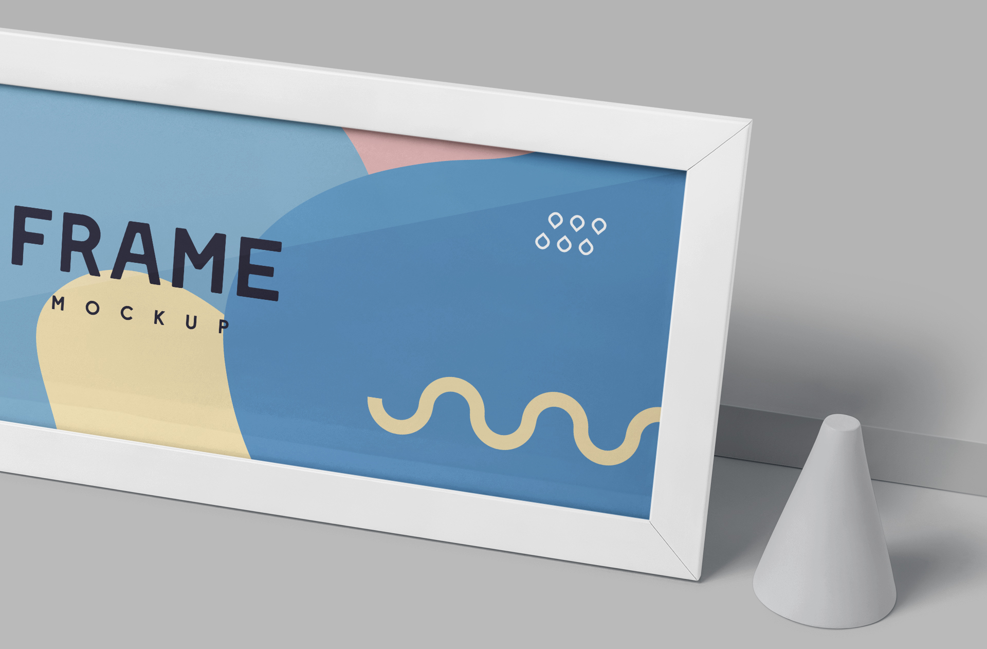 advertising frame mockup