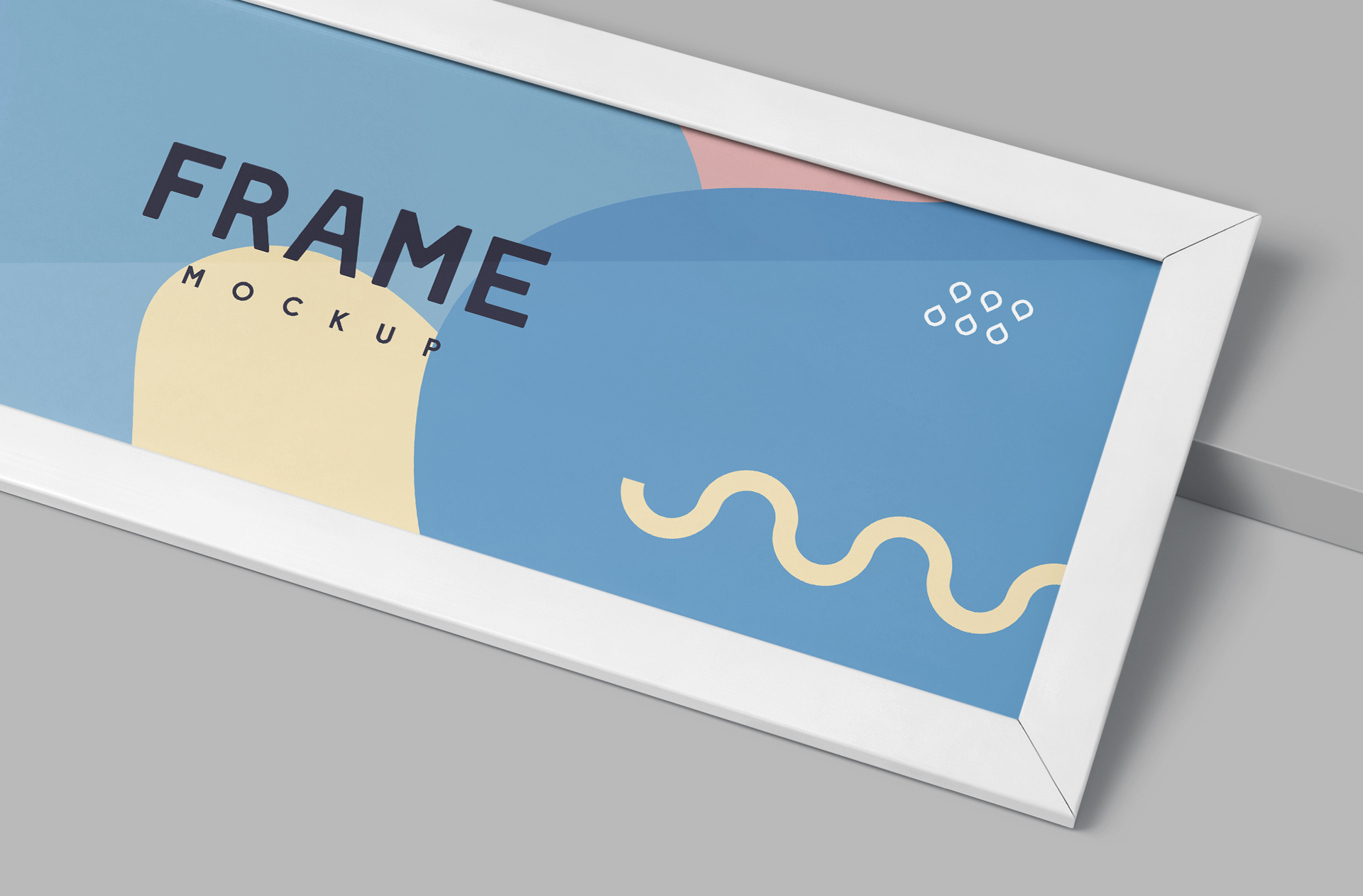 branding frame mock-up