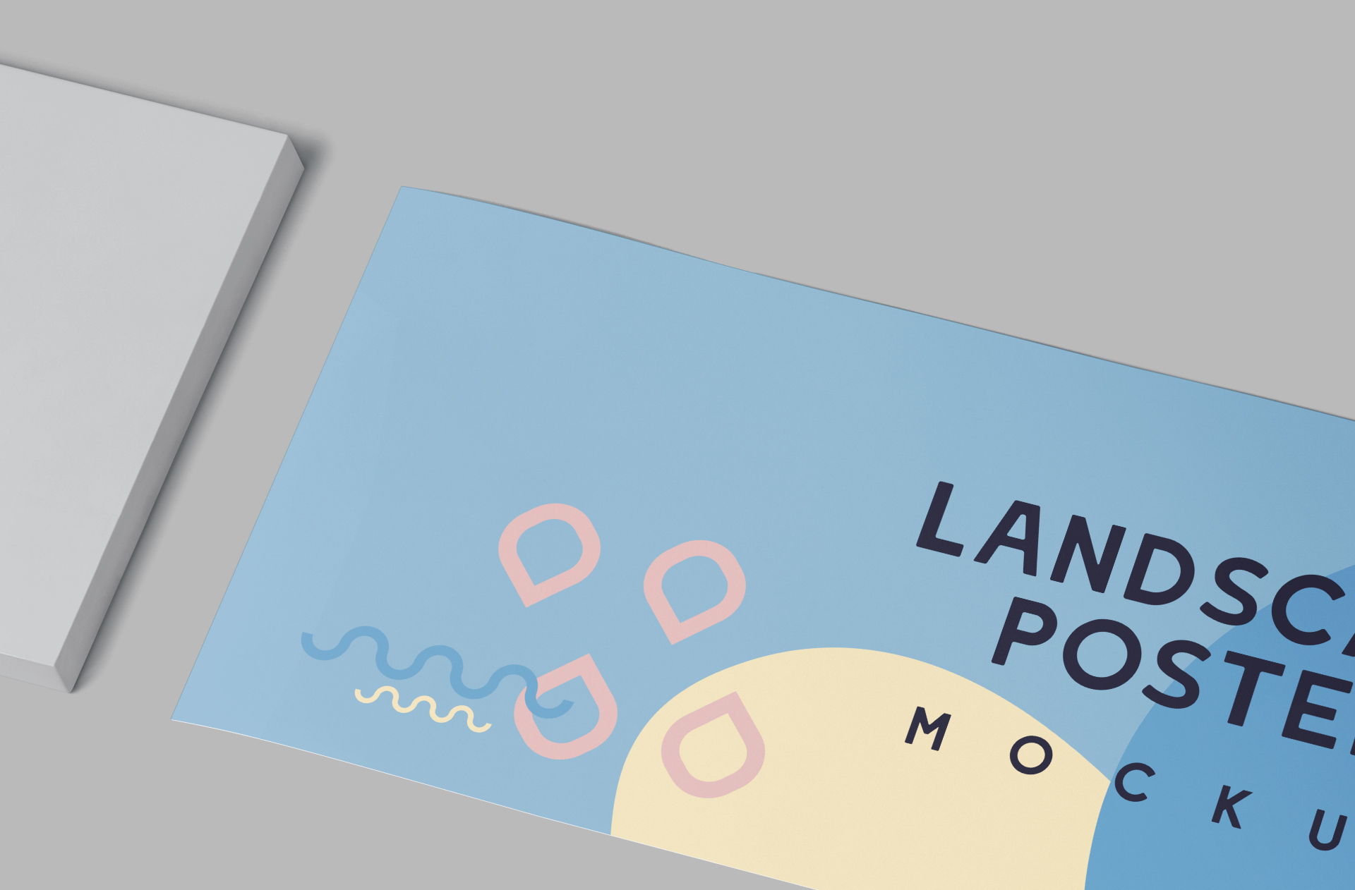 advertising poster PSD