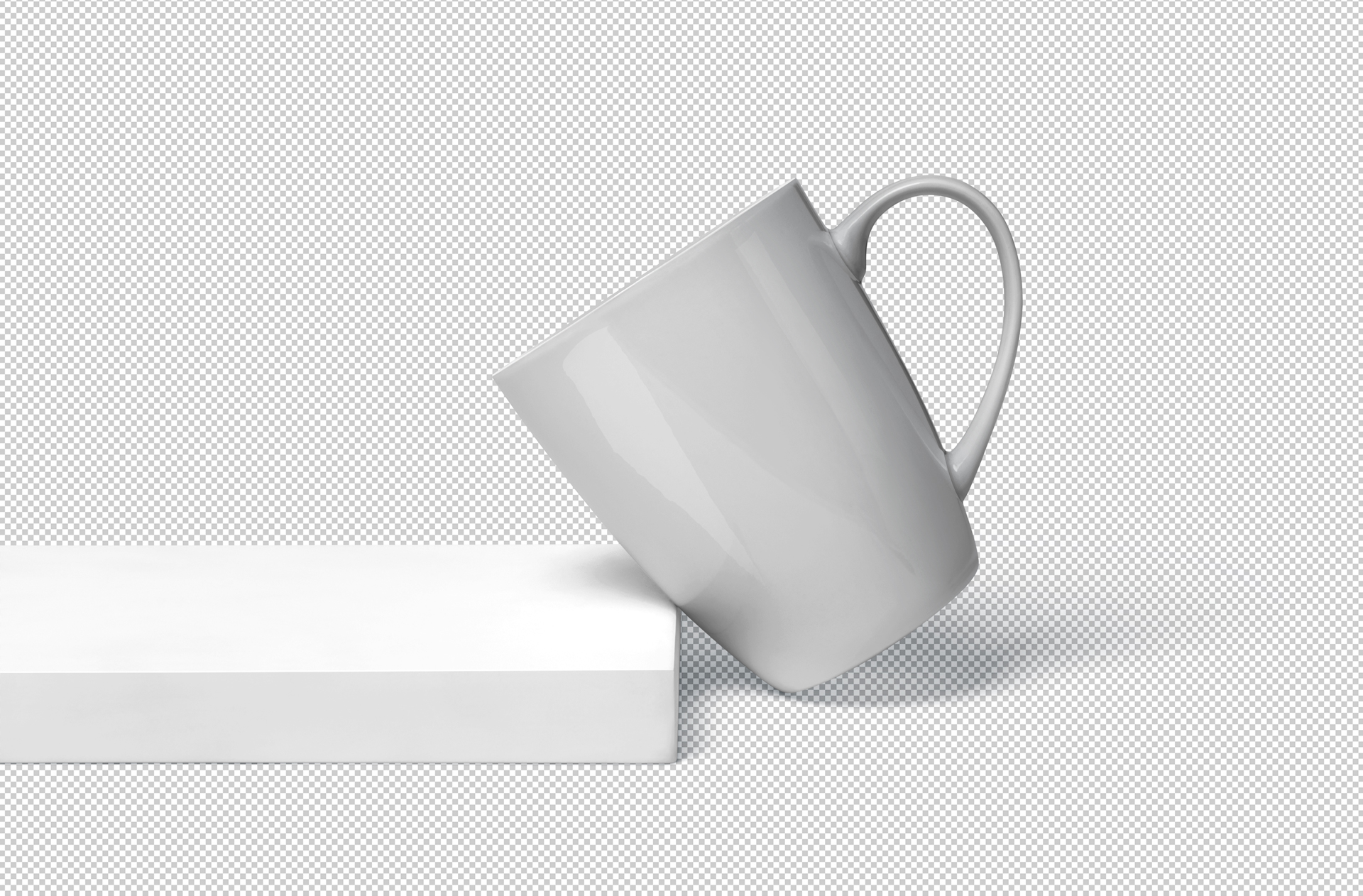 artistic drinkware mock-up