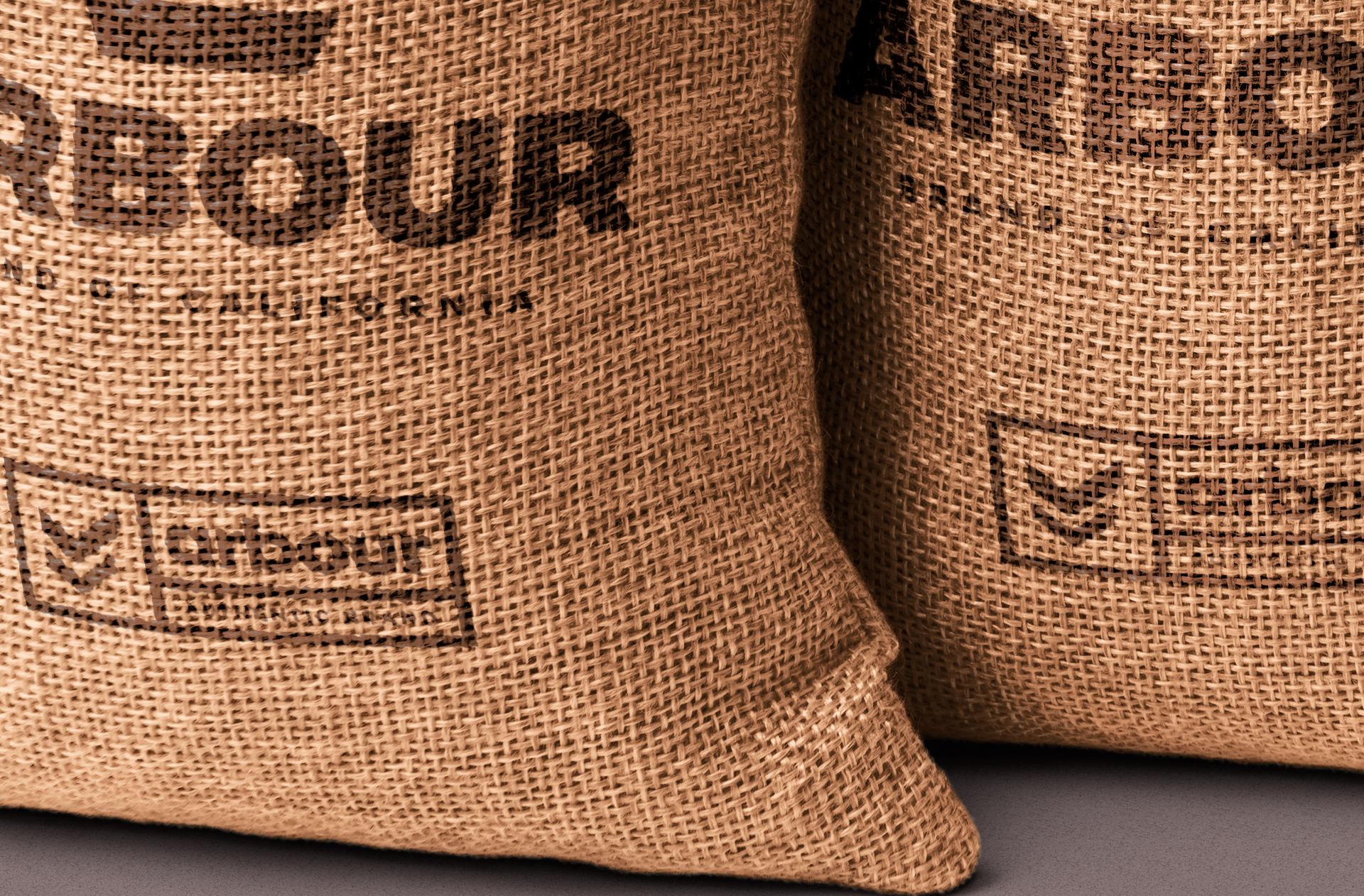 coffee packaging PSD