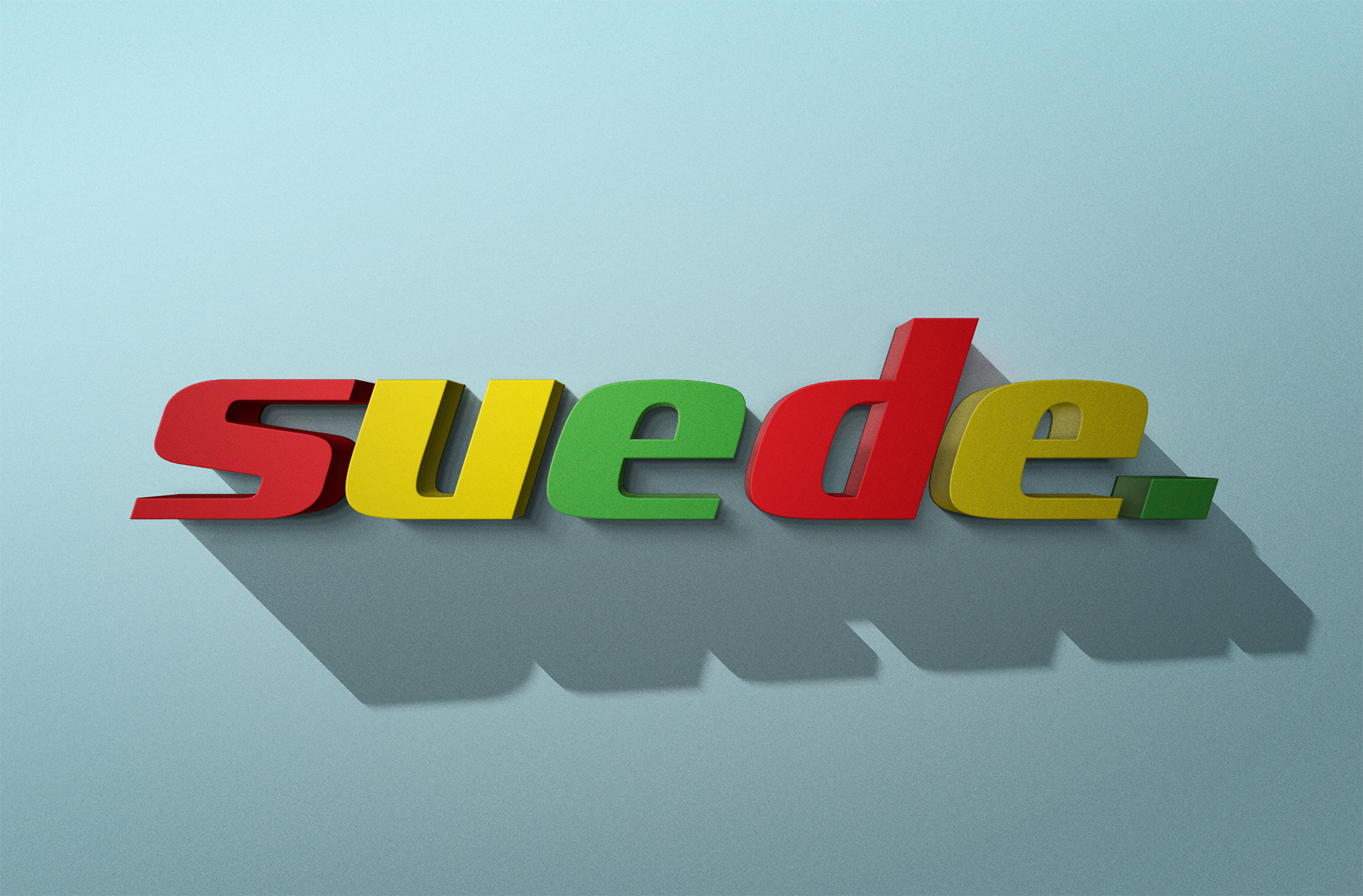 3D Wall Logo Mockup – Modern Business Branding