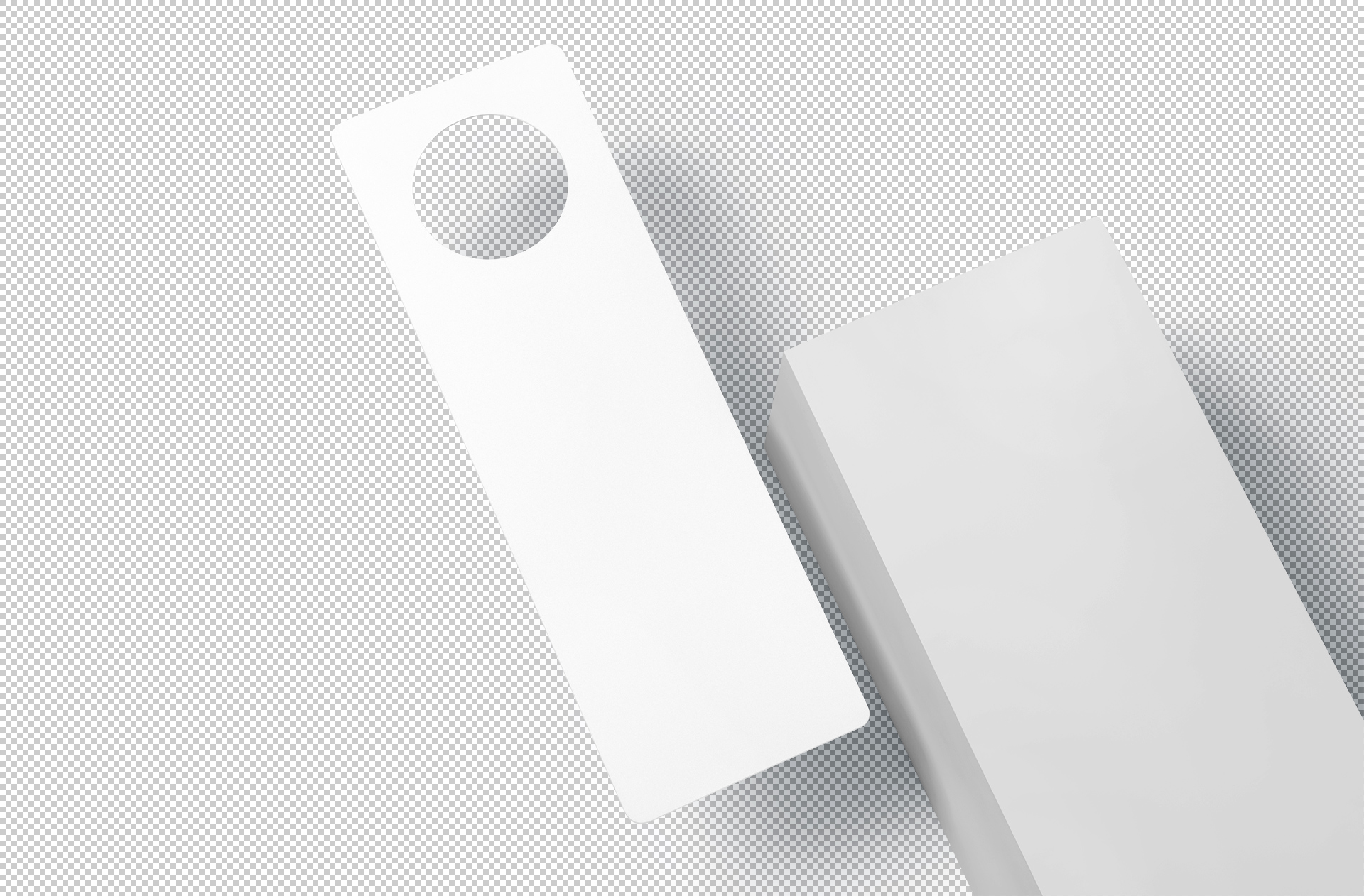 advertising door hanger PSD
