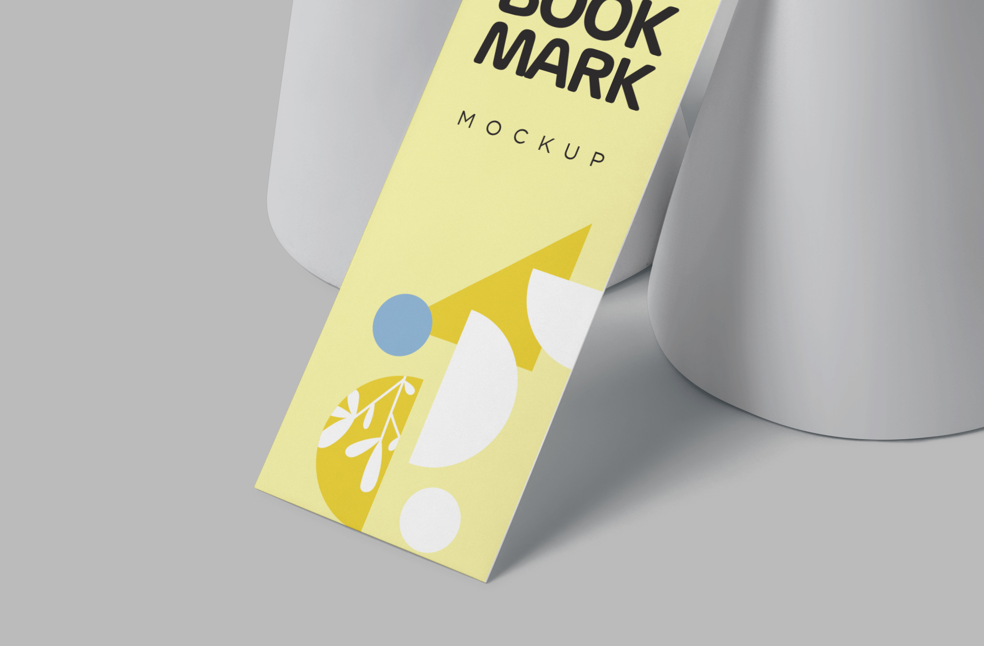 branding bookmark mock-up