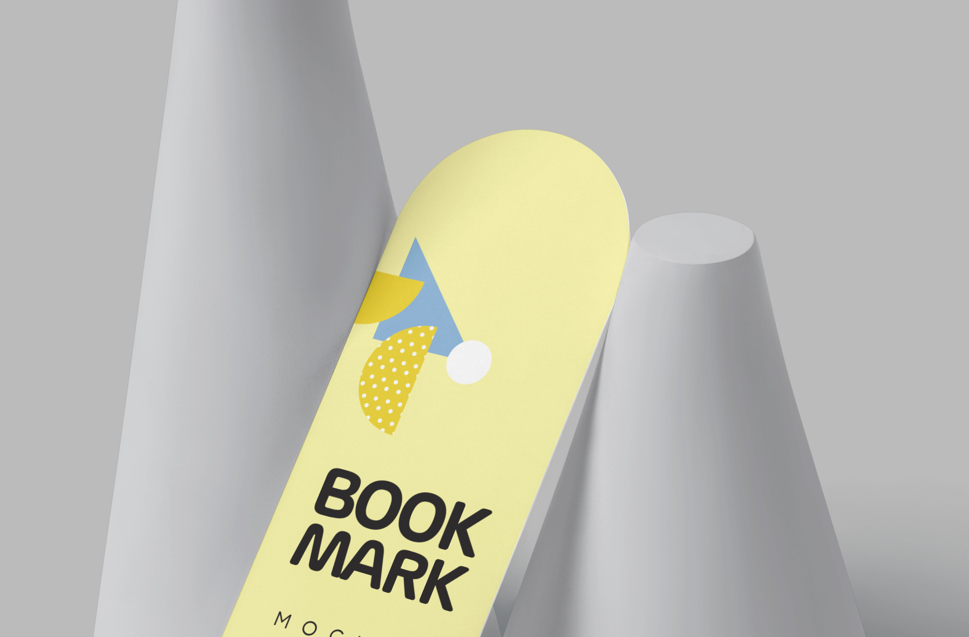 branding bookmark mock-up