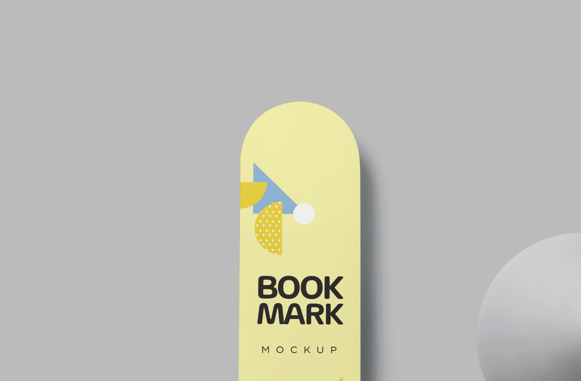 branding bookmark mock-up