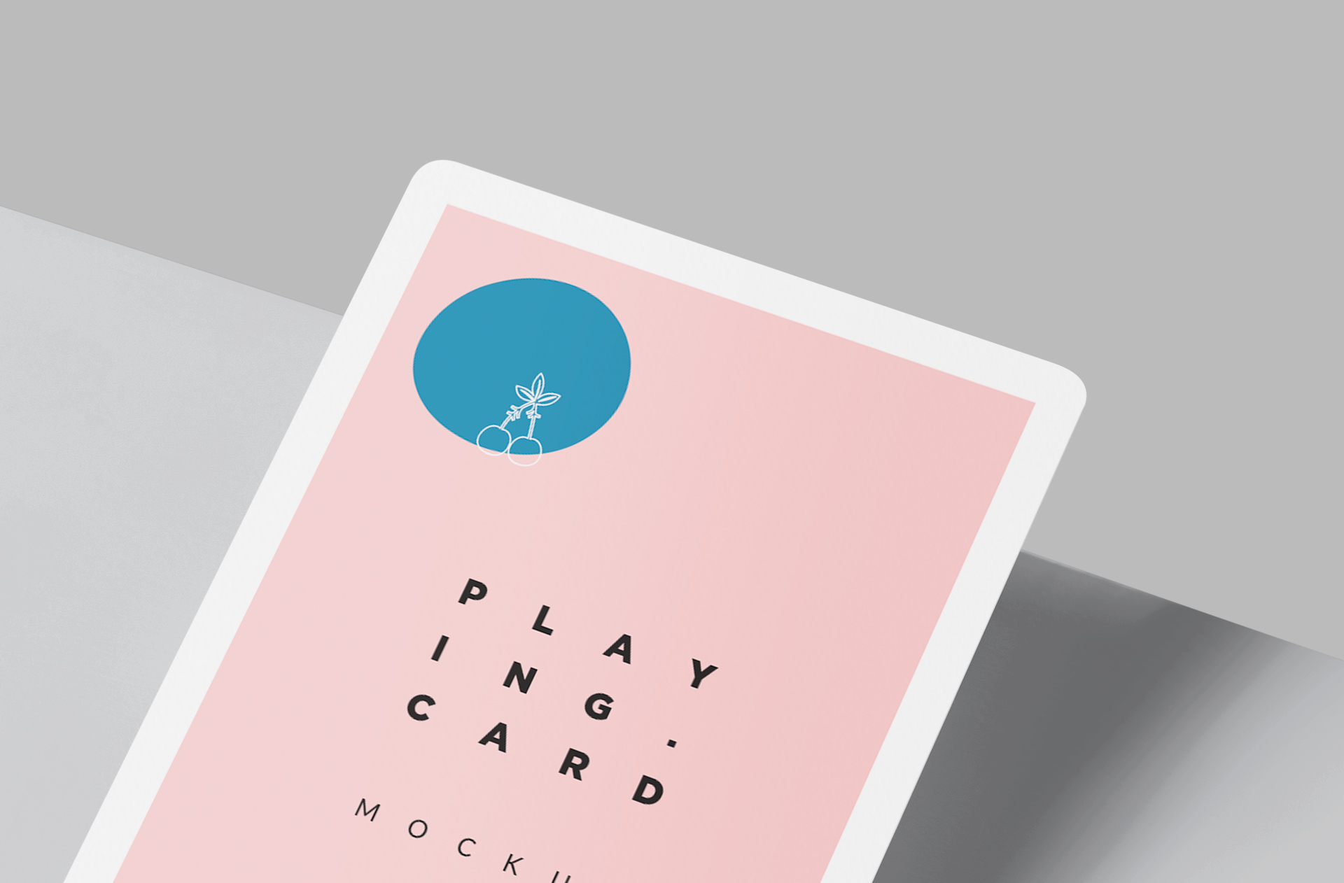 clean card design template