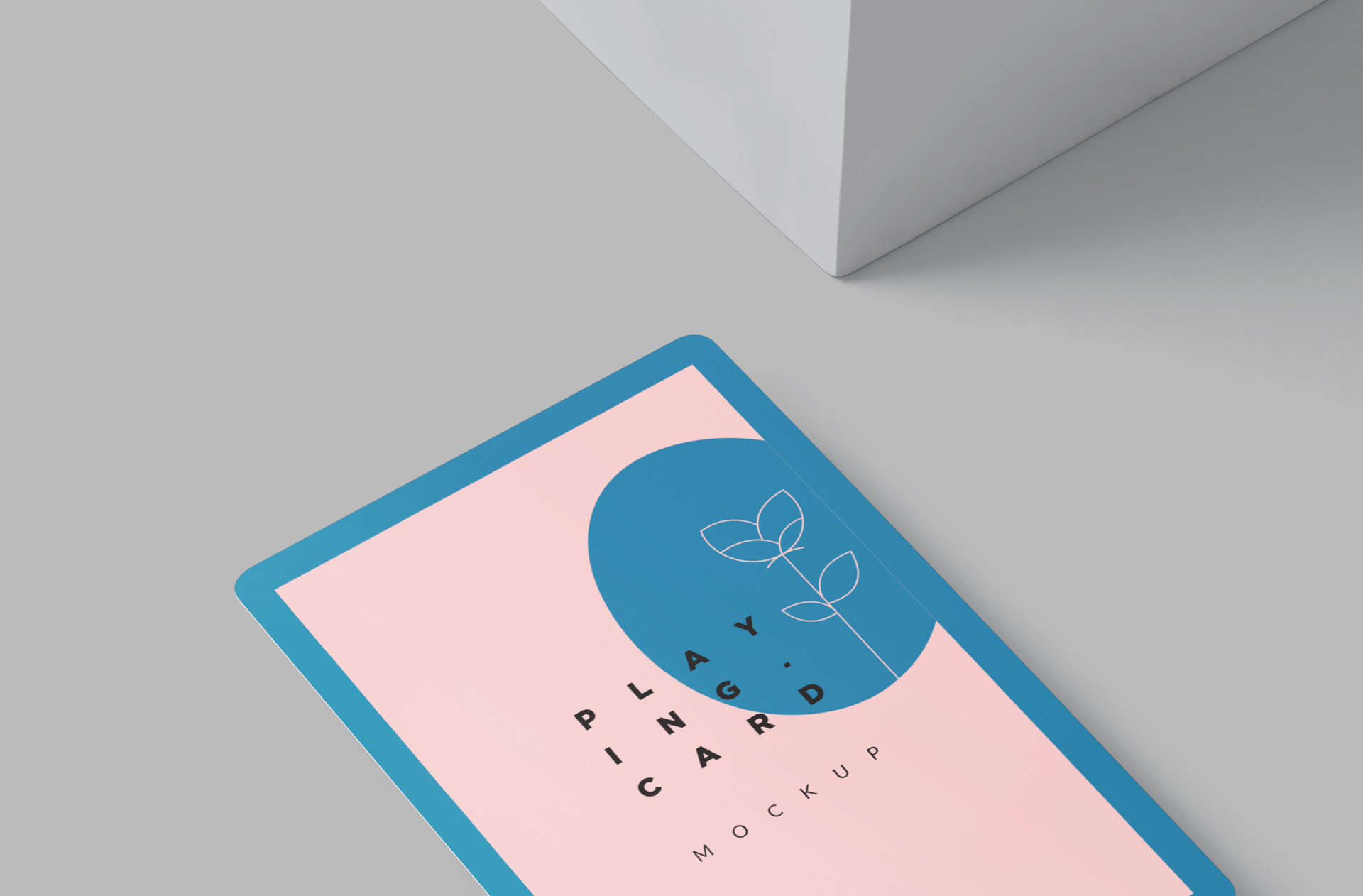 premium playing card design PSD