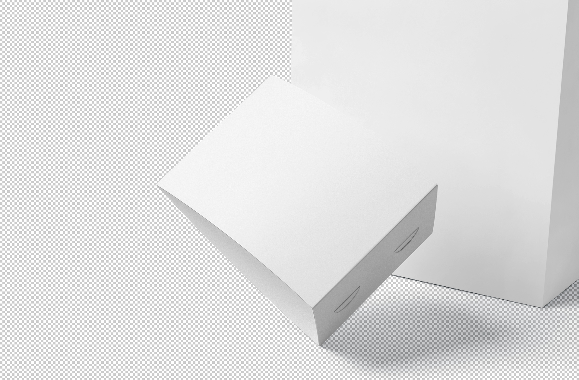 customizable table tent mock-up
