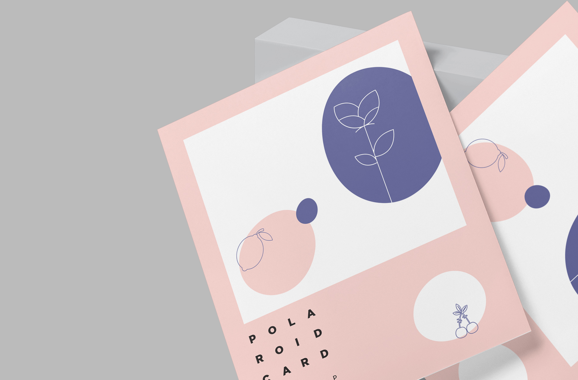 A5 card mockup