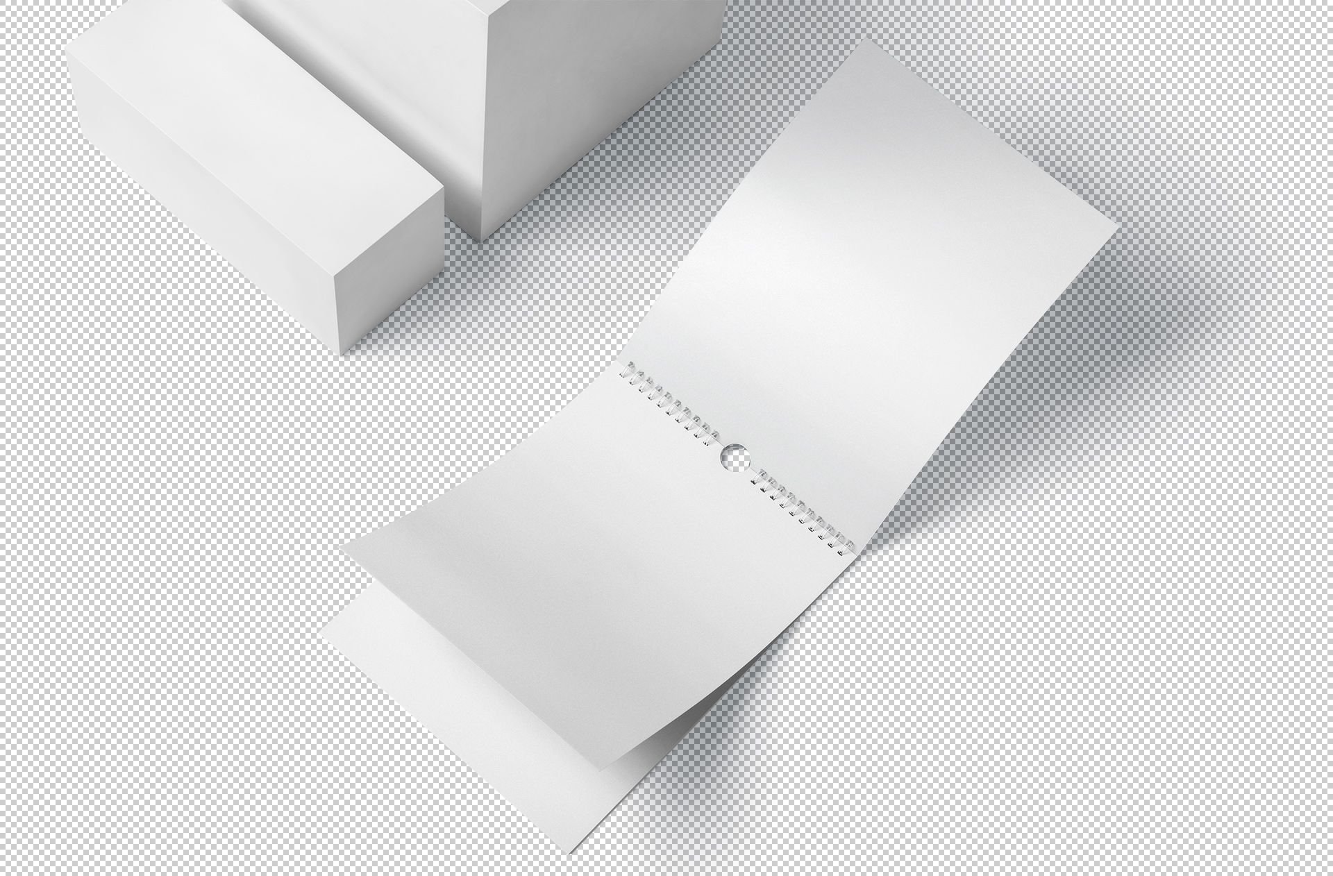 A3 calendar mock-up