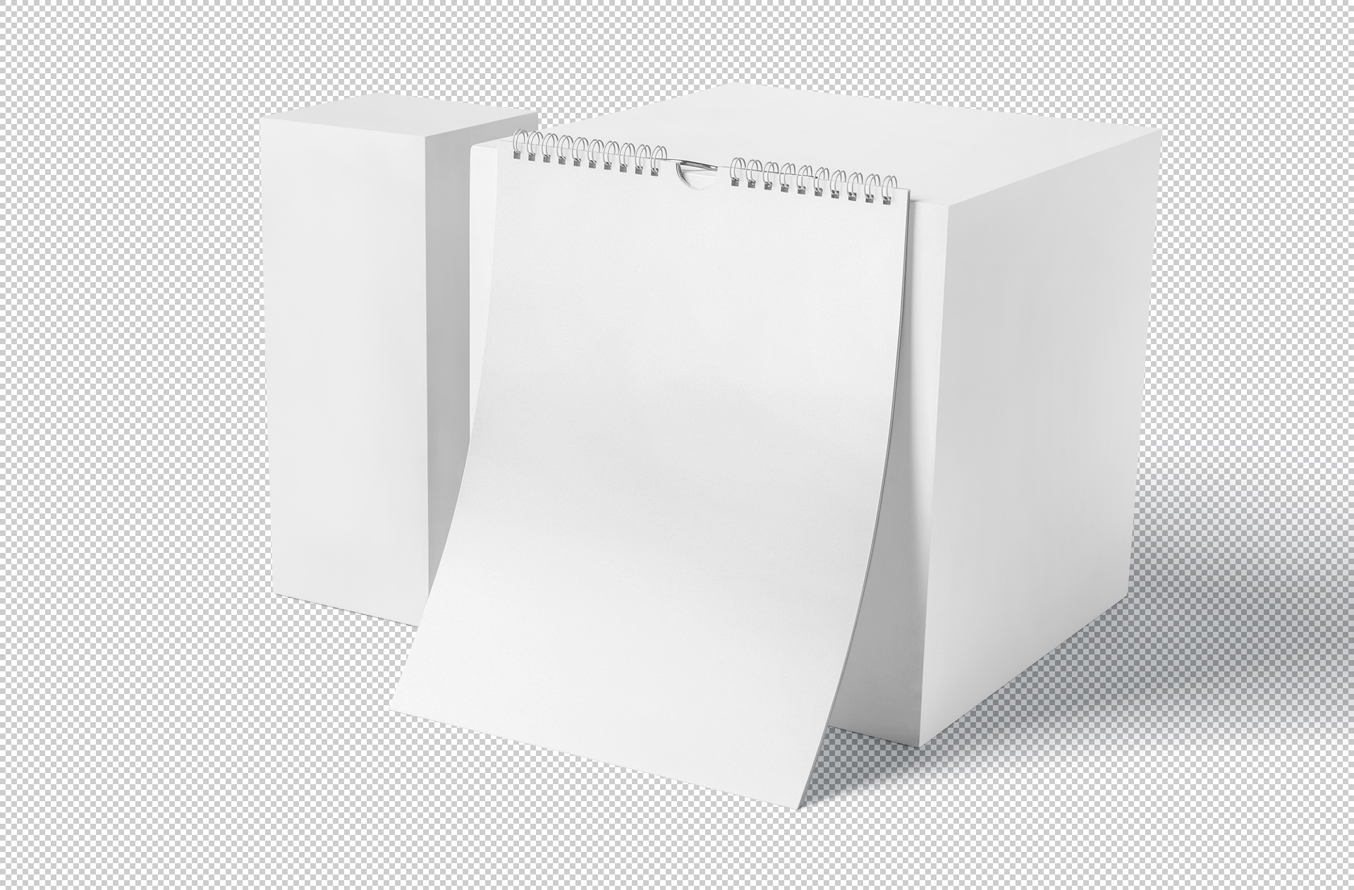 A3 calendar mock-up