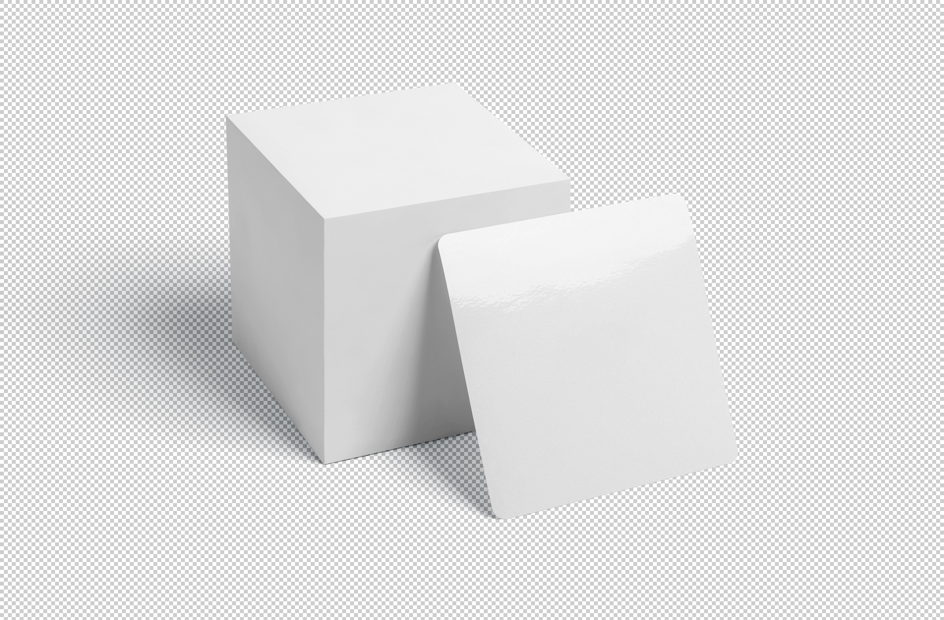 adhesive sticker mock-up