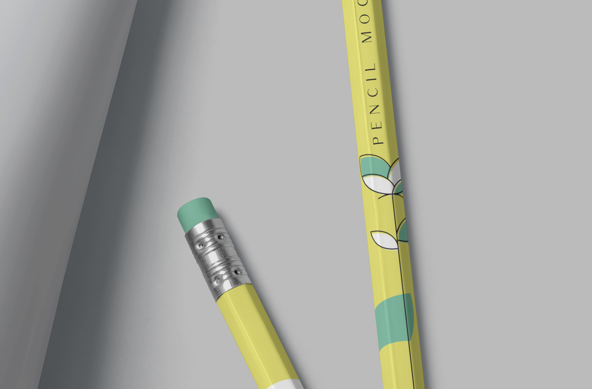 elegant pencil mockup