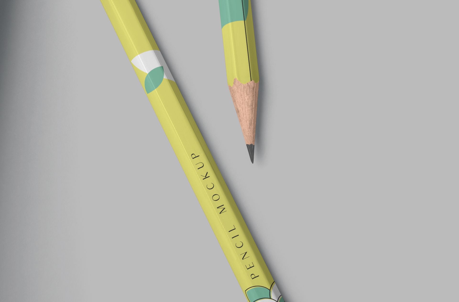 elegant pencil mockup