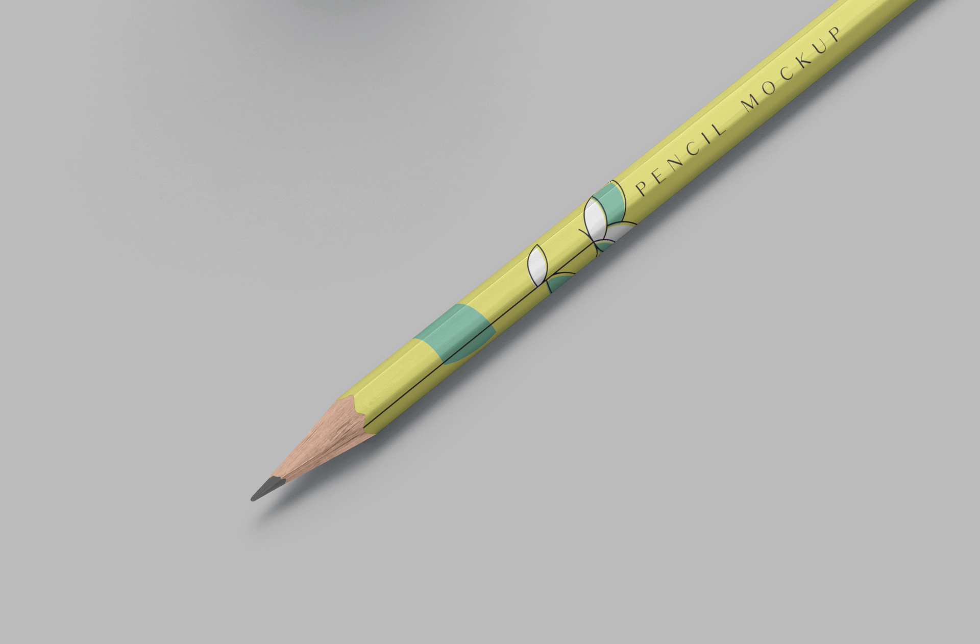 pencil mock-up
