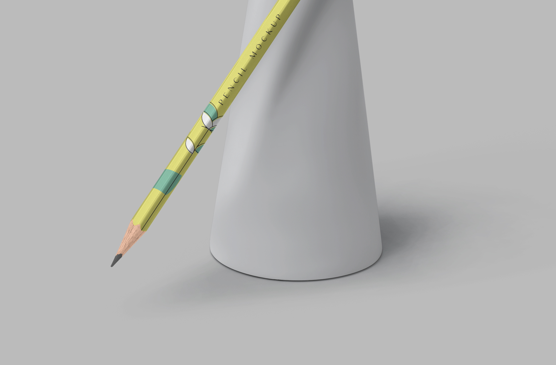 customizable pencil mockup