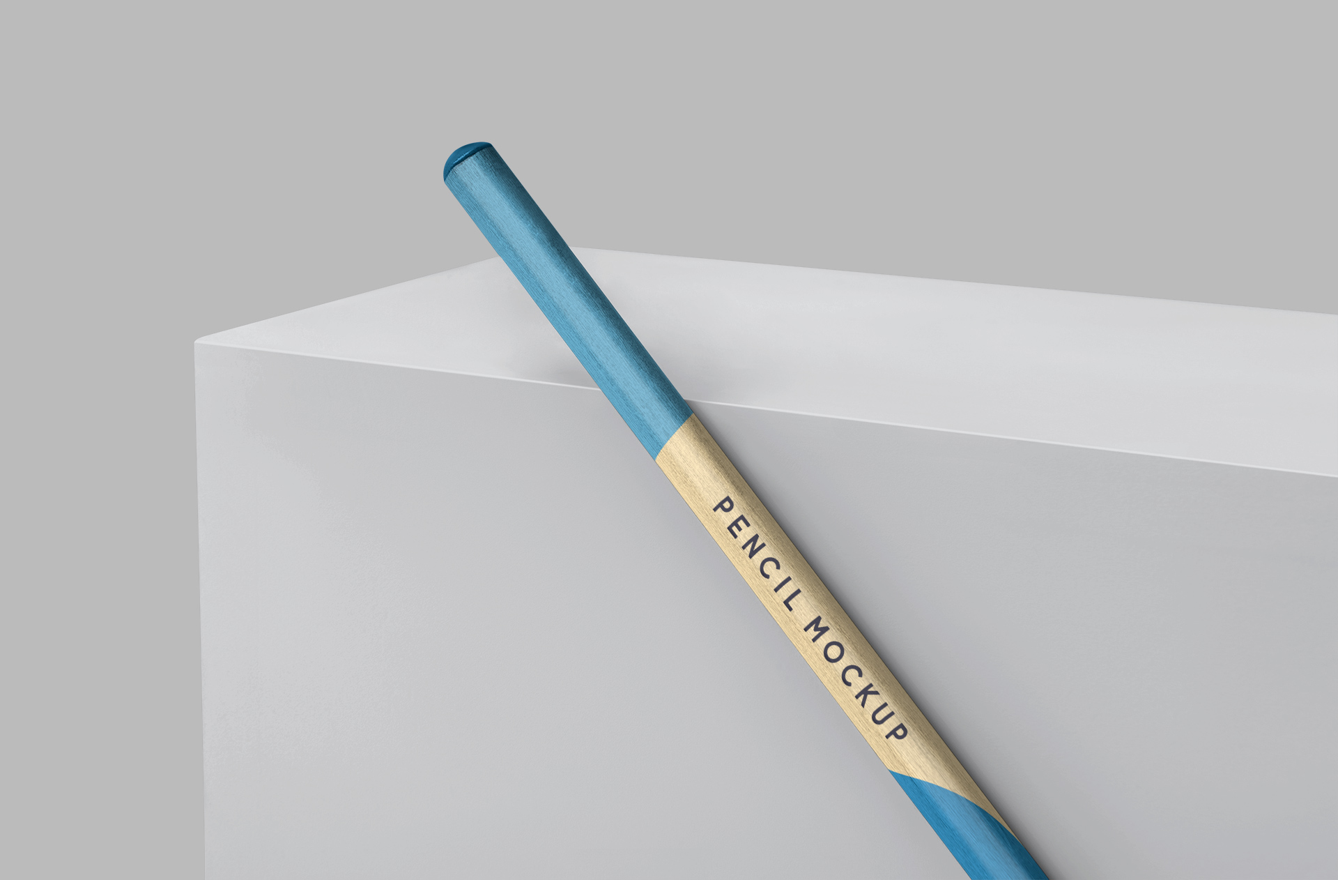Stylish Dual-Tone Pencil Mockup for Branding