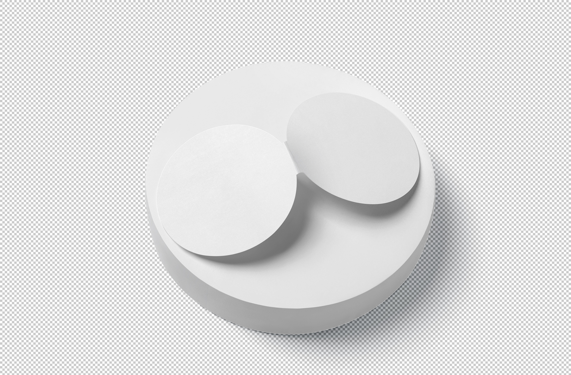 bi-fold card mock-up