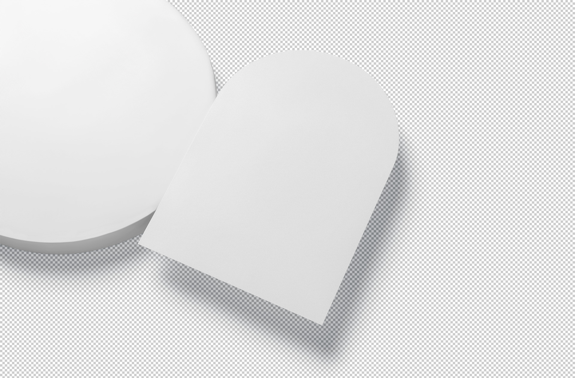 arch invitation mock-up