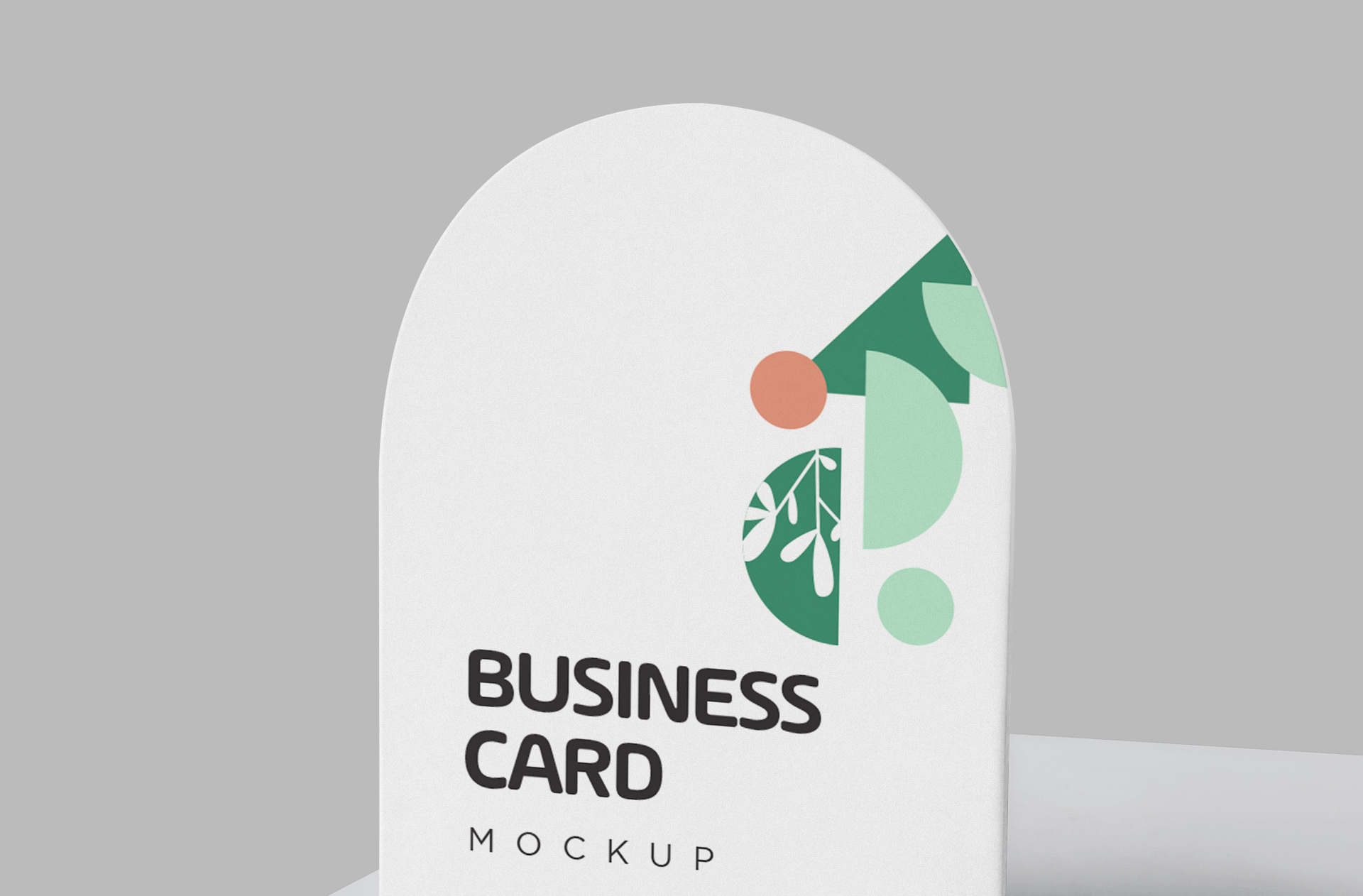 arch card branding mockup