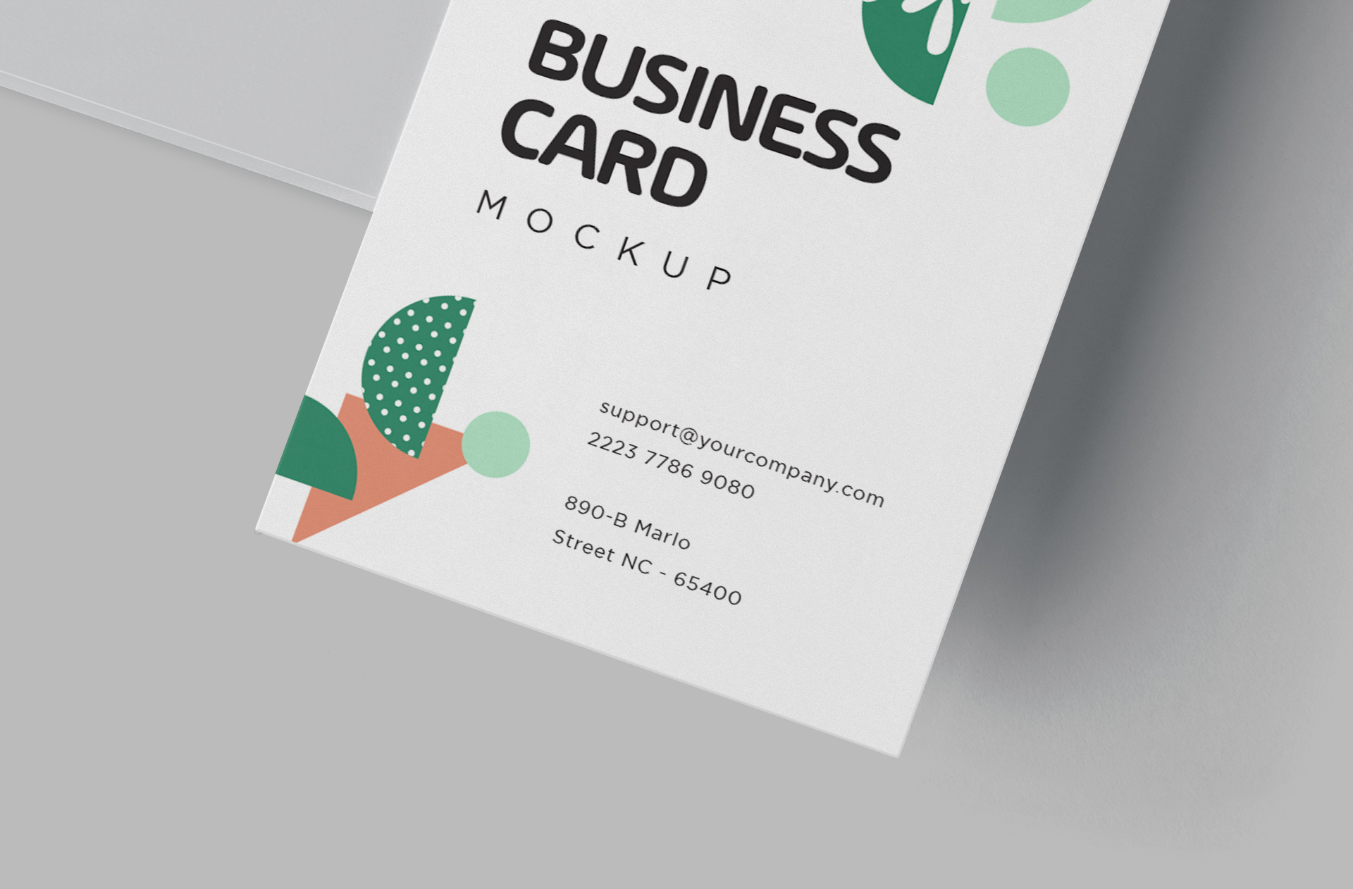business card mock-up