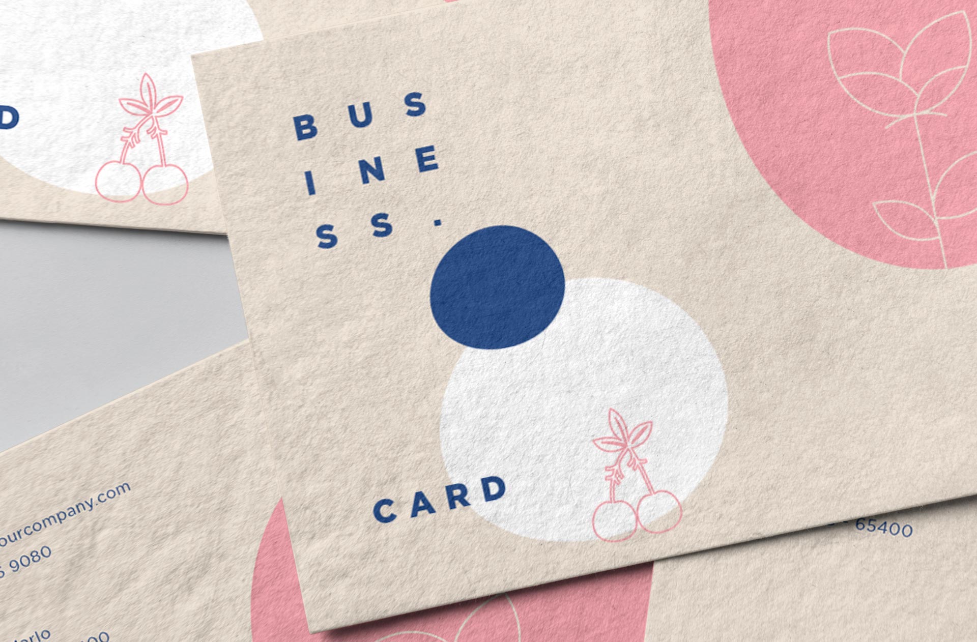 branding business card mock-up