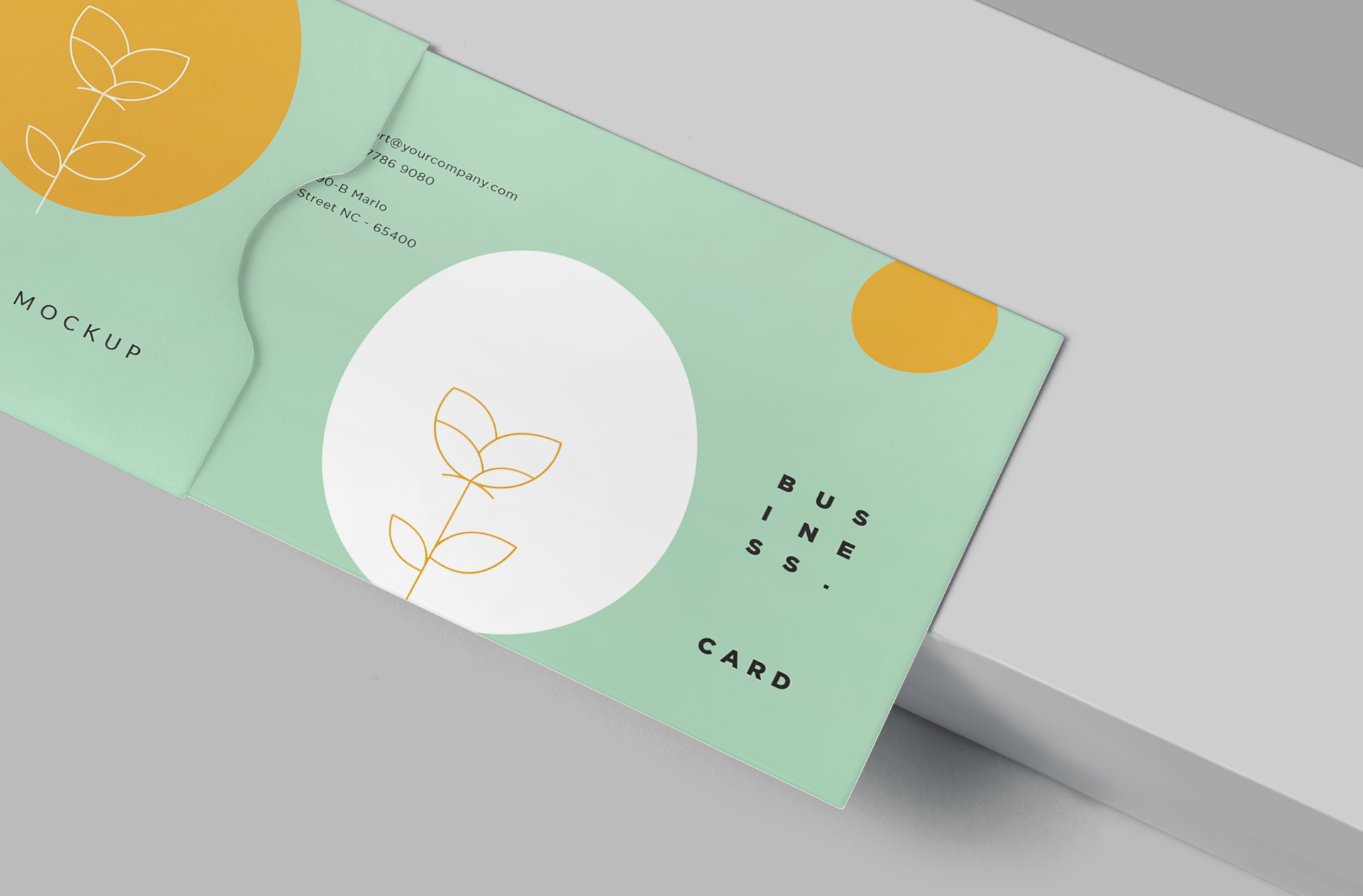 business card mock-up