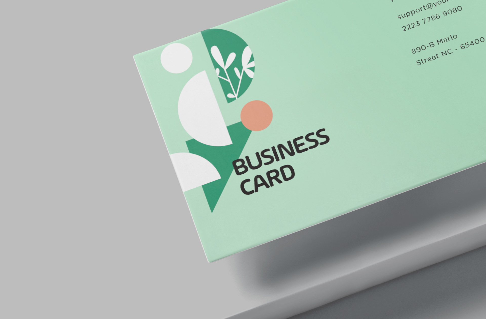 business card mock-up