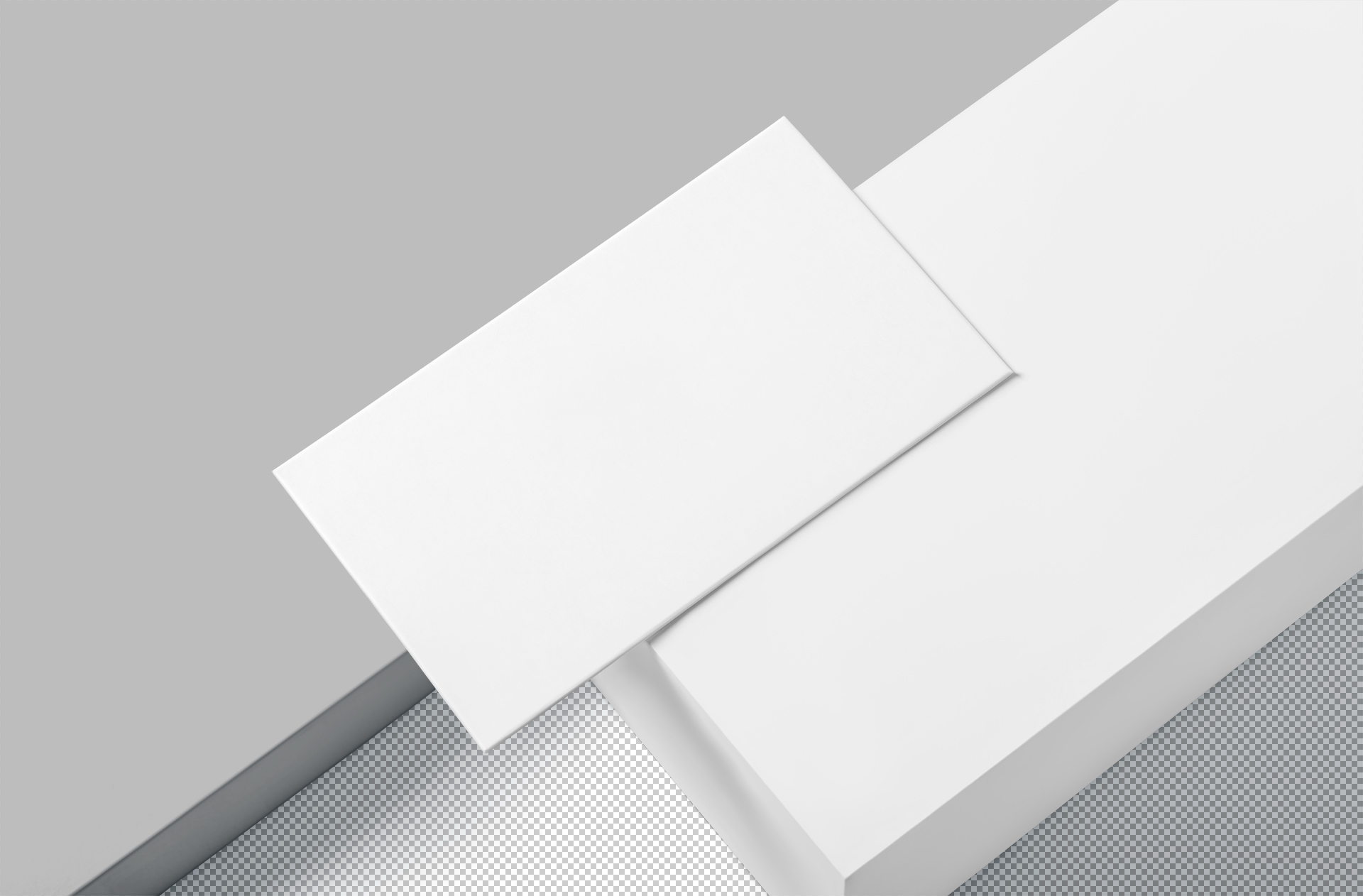 abstract geometric business card PSD
