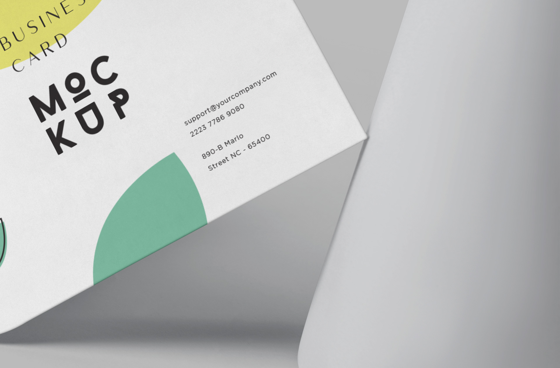 business card mock-up