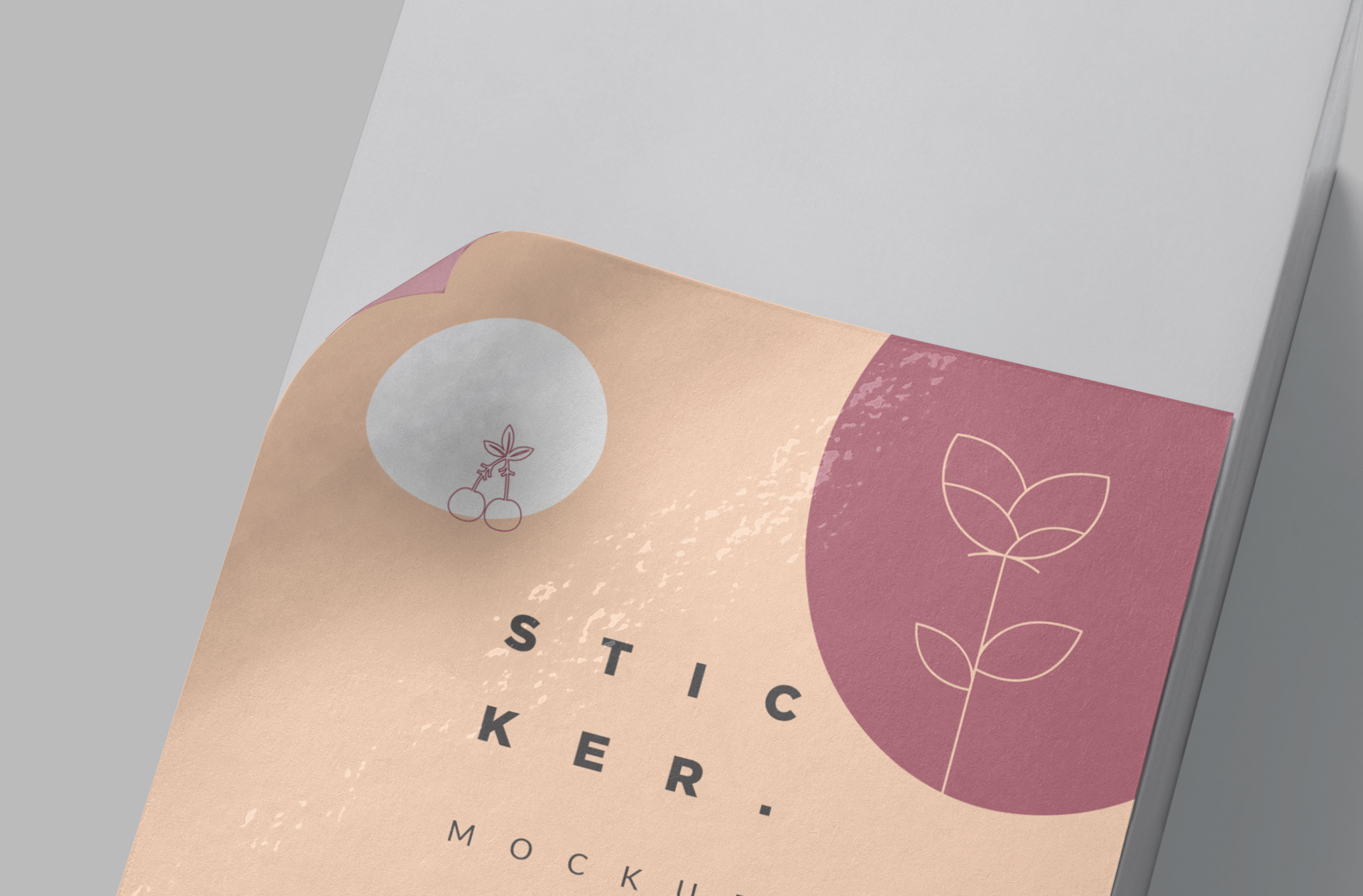 customizable sticker mock-up