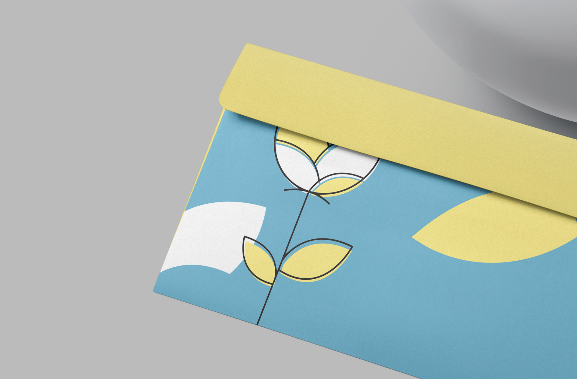 branding envelope design PSD