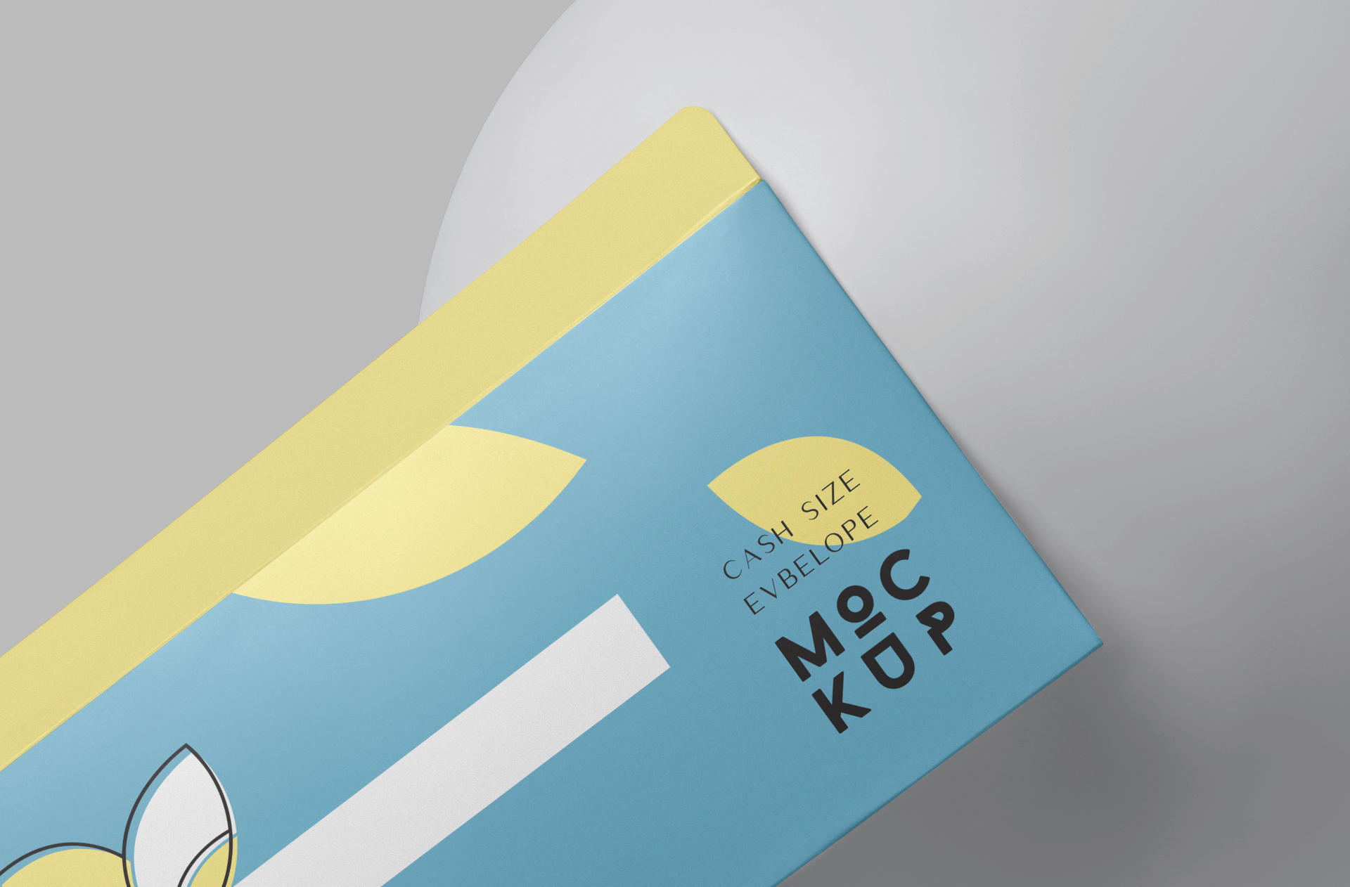 clean envelope mock-up PSD