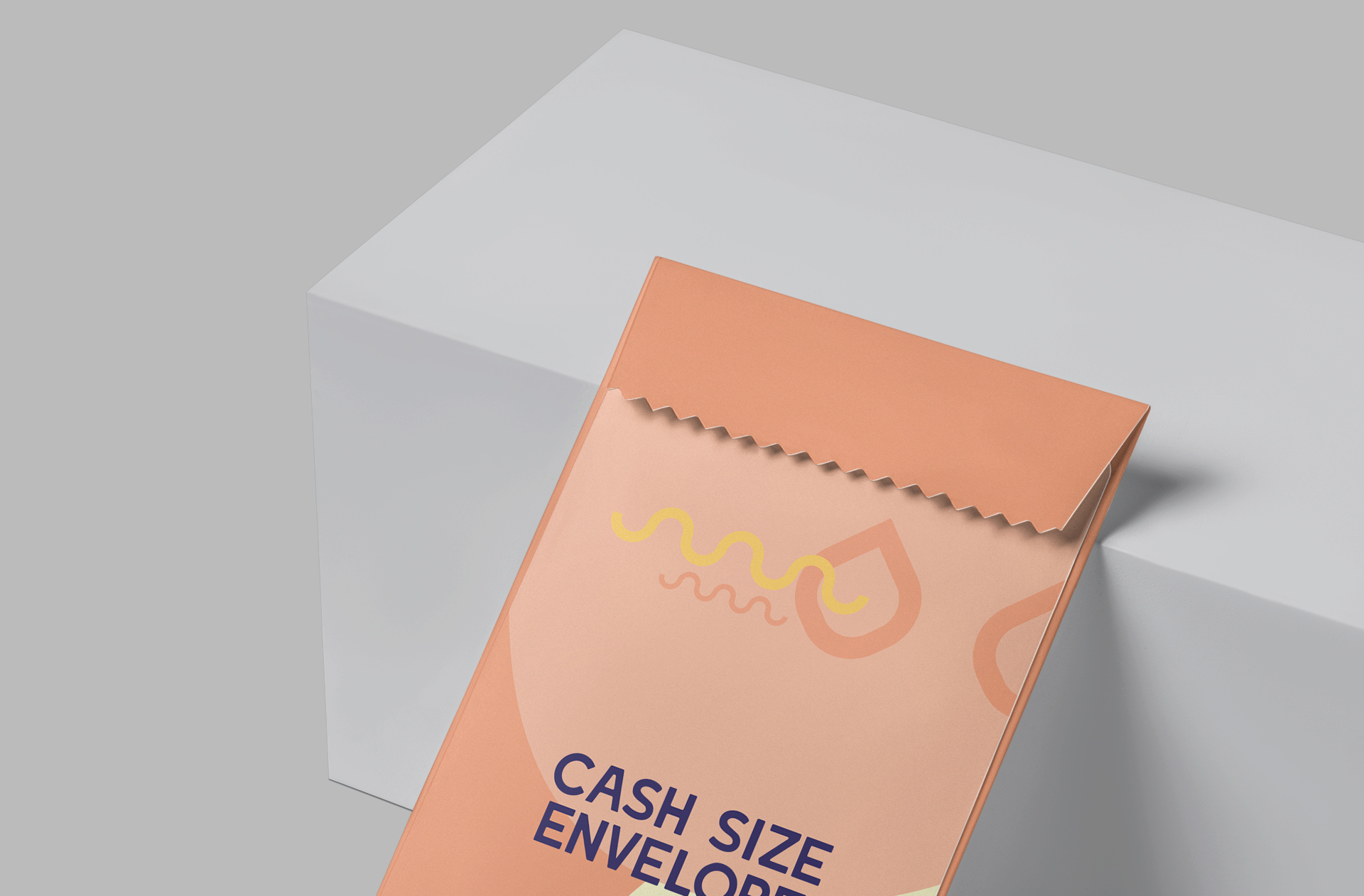 customizable envelope mock-up
