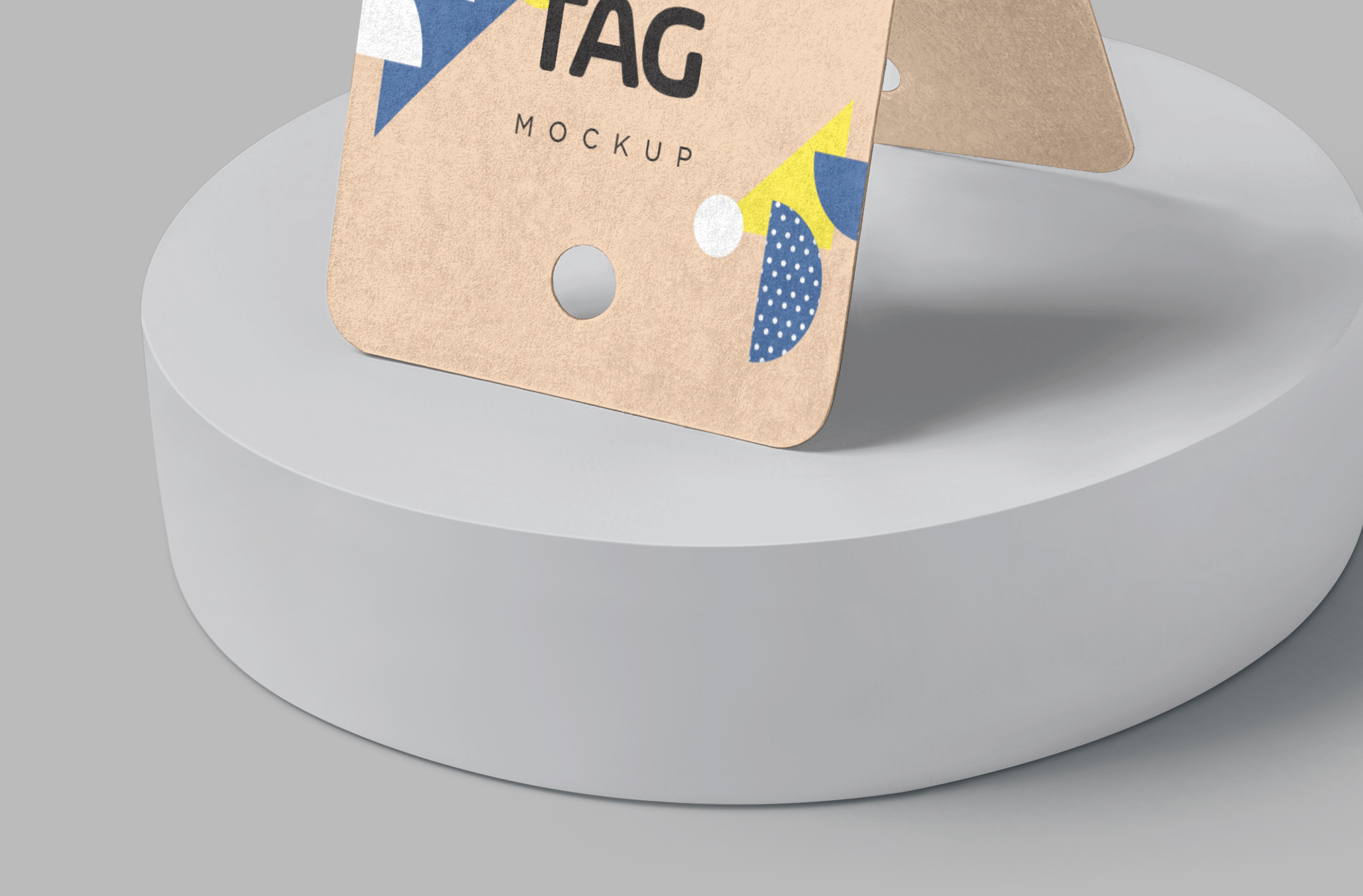 apparel label mockup