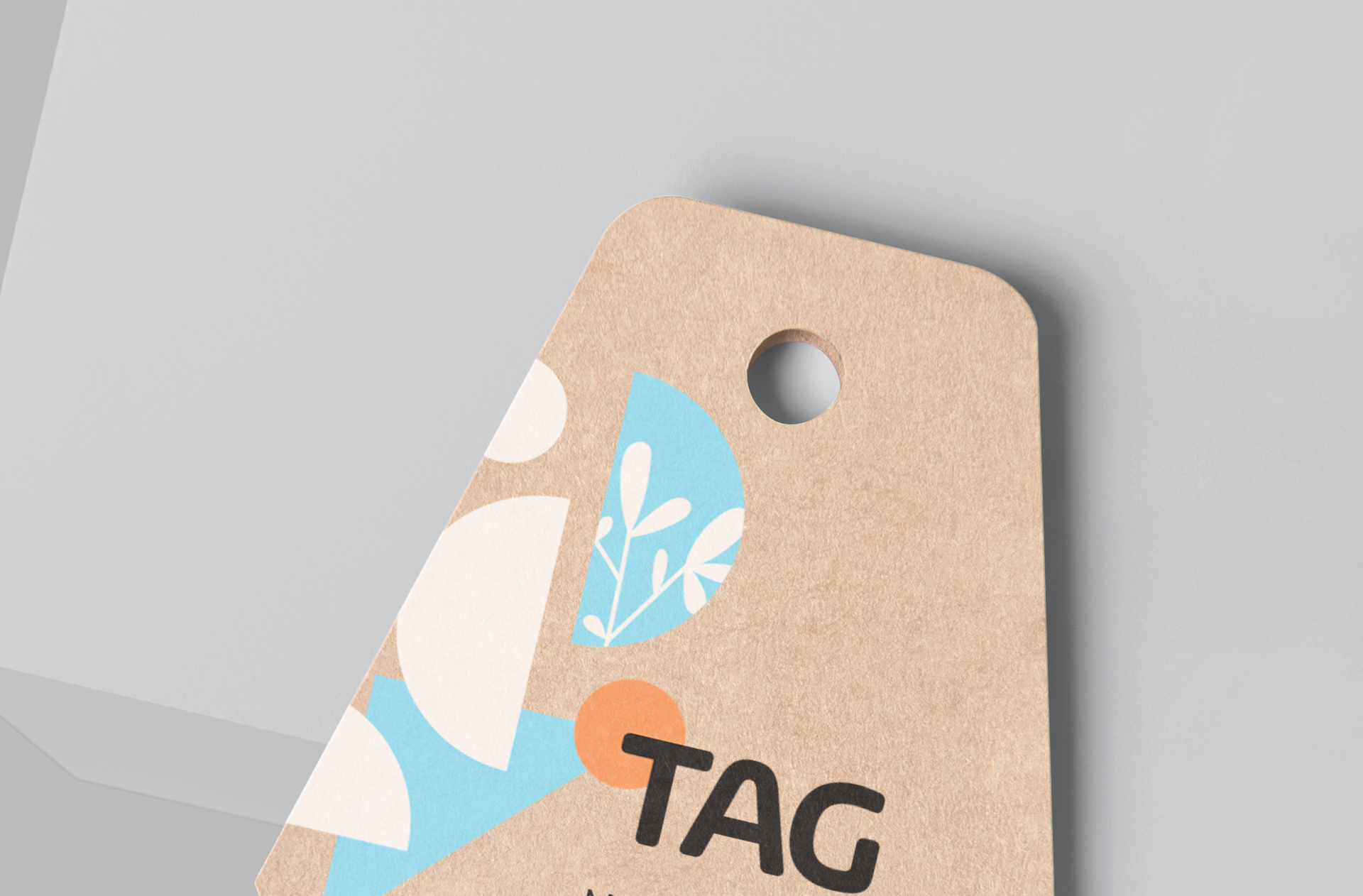 apparel branding tag PSD