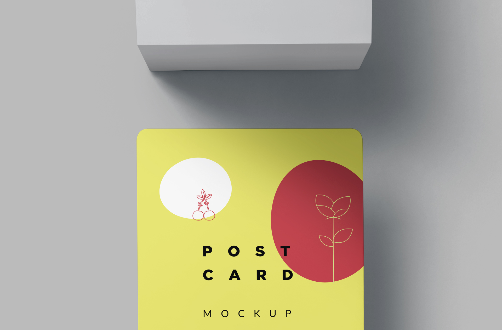 A6 postcard mock-up