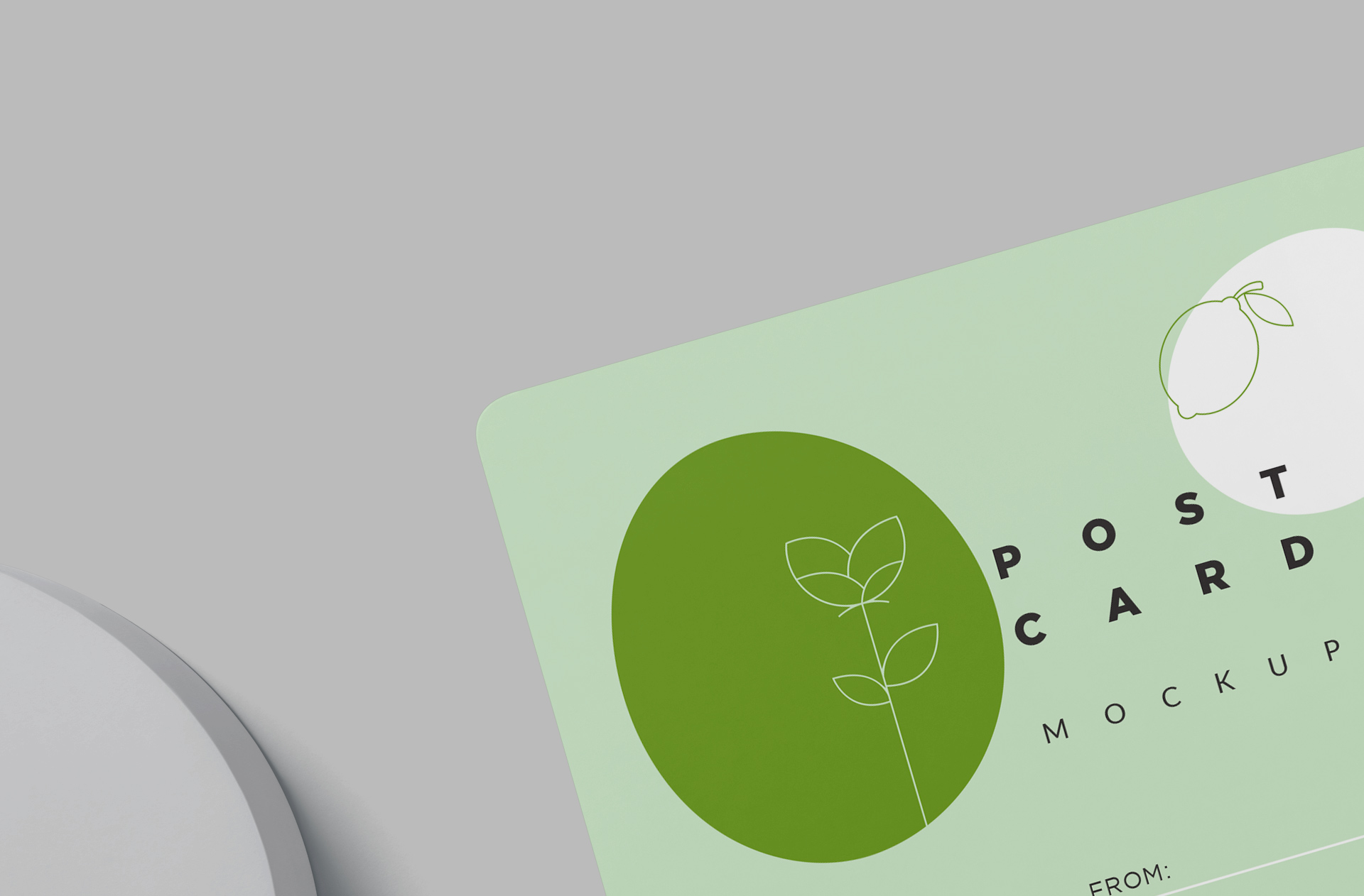 A6 postcard template