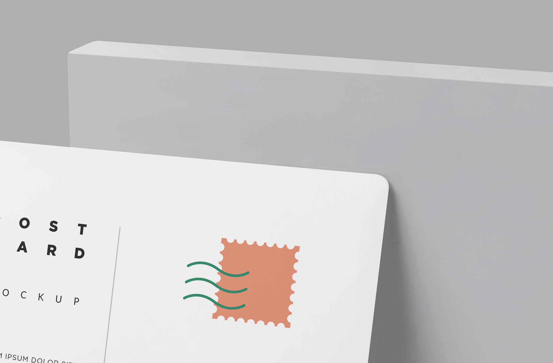 A6 postcard PSD