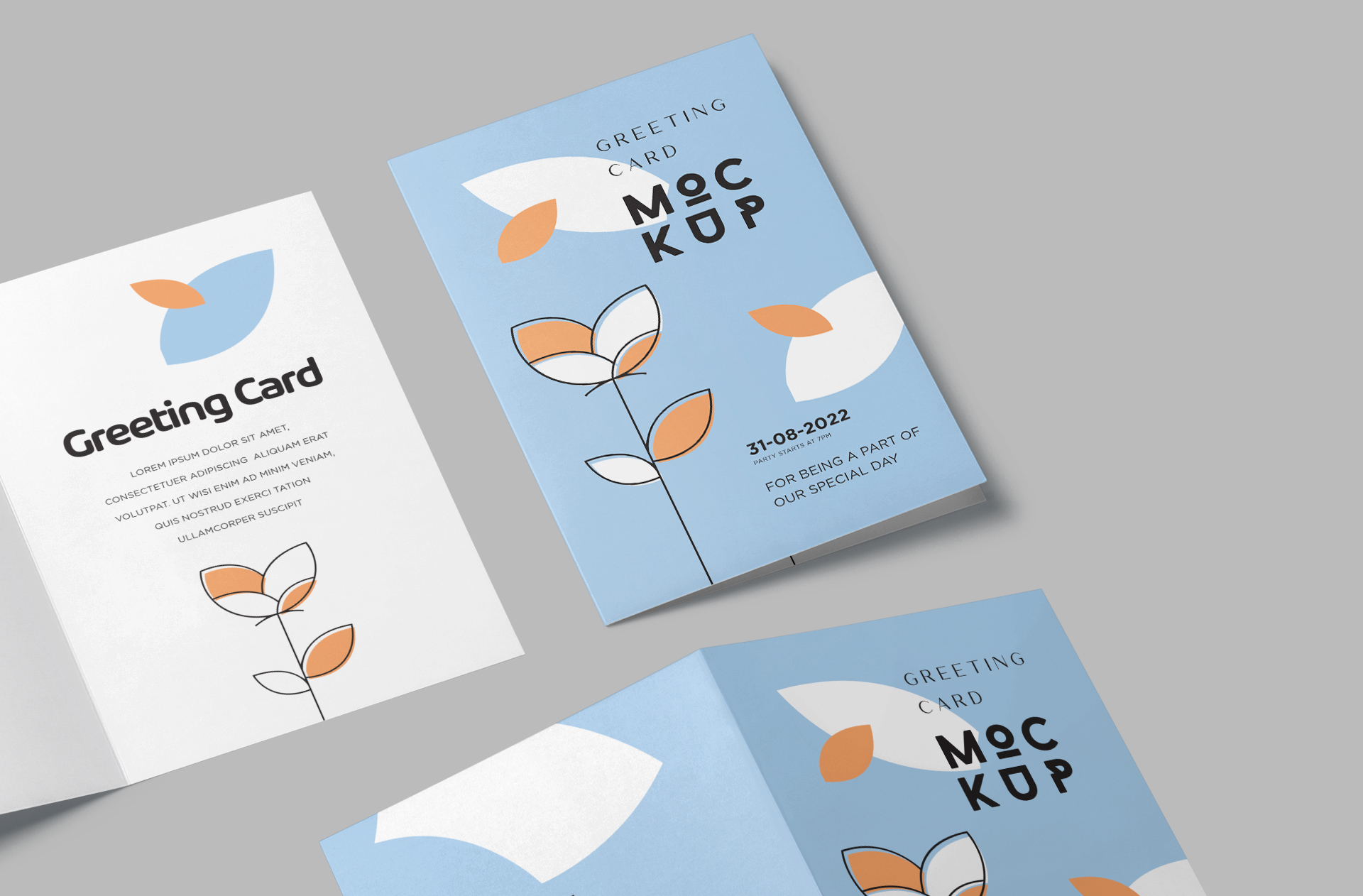 clean card layout