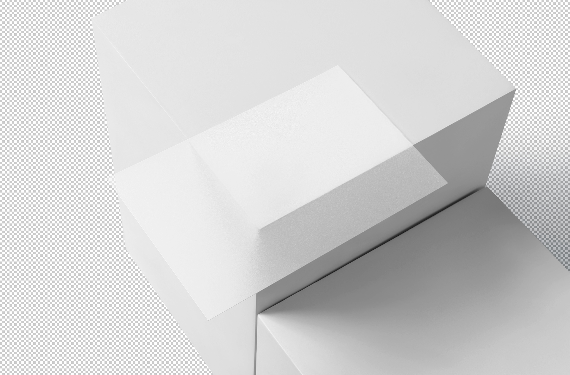 A6 card template PSD