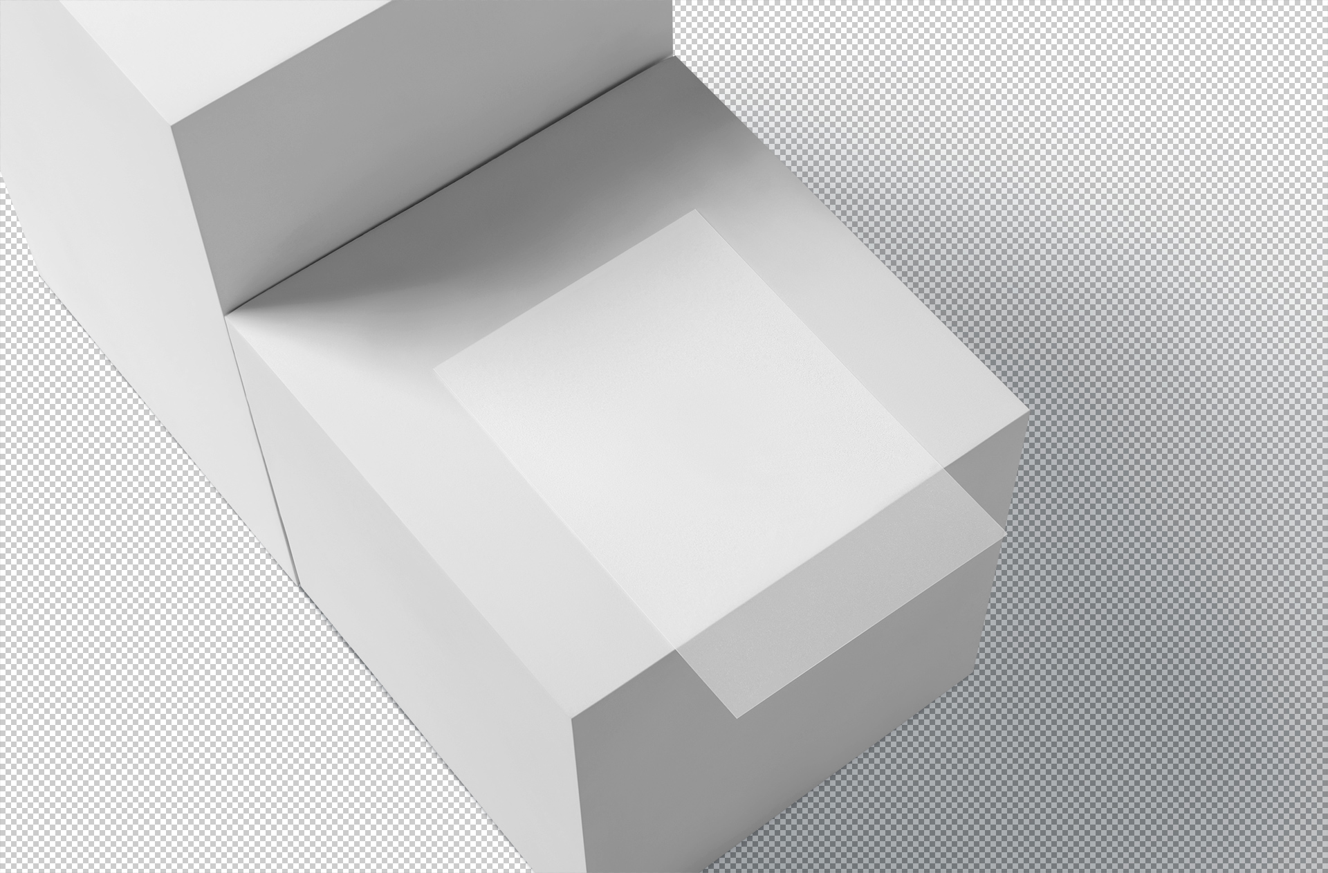 A6 card template mockup