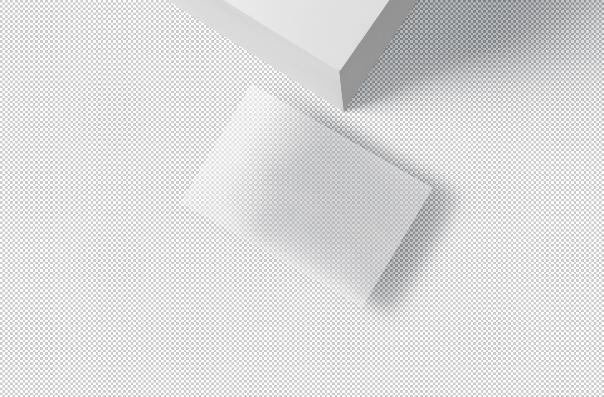 A6 card template mockup