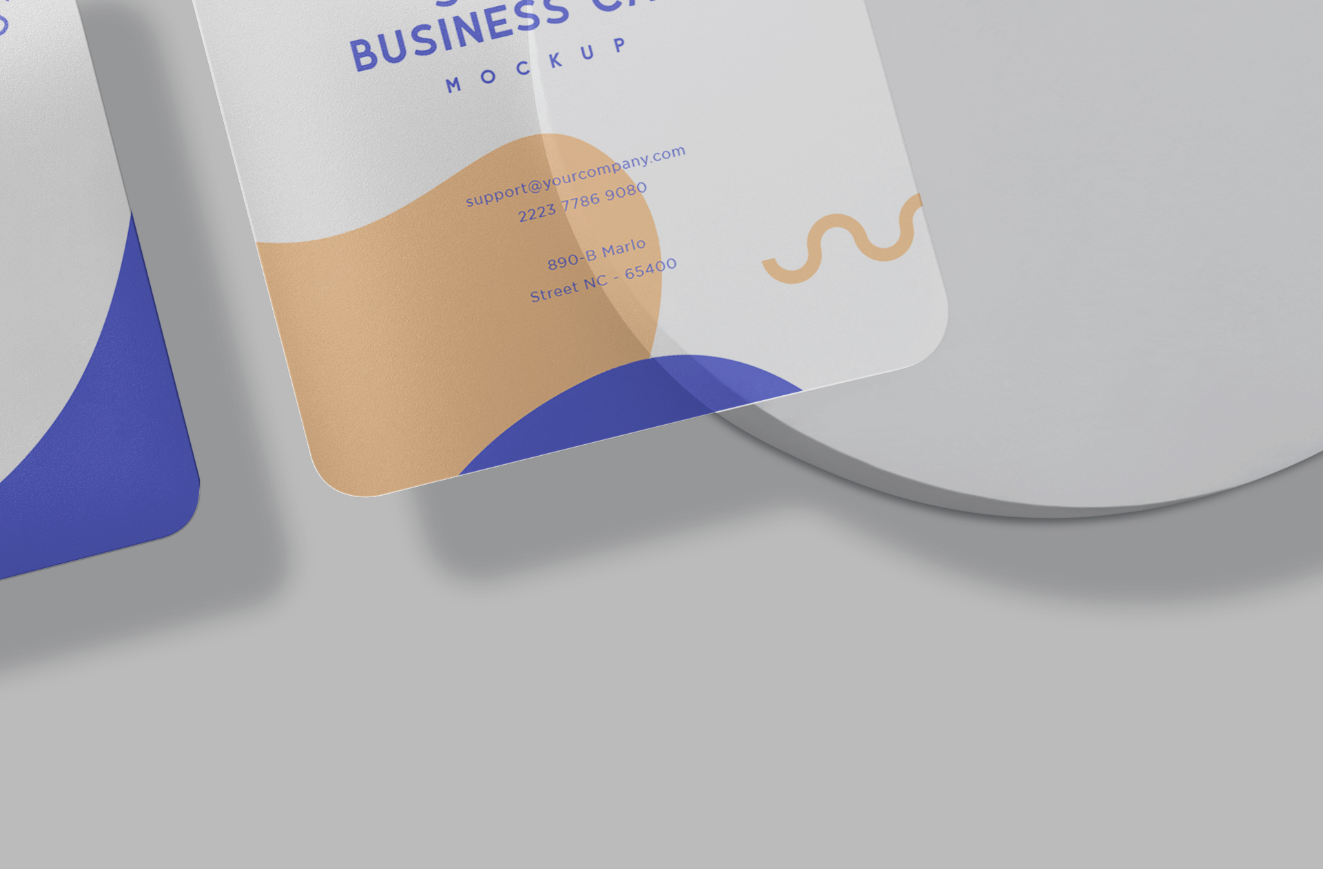 A6 card template