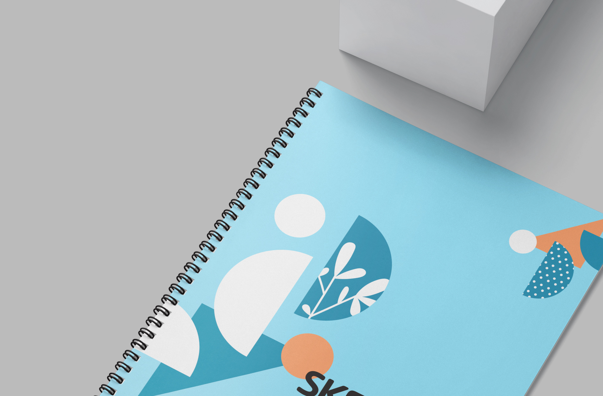 branding notebook mockup